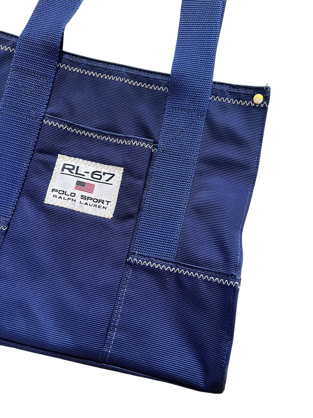 Ralph Lauren Sport Vintage Polo Sport RL-67 Mini Tote Bag Size ONE SIZE - 3 Thumbnail