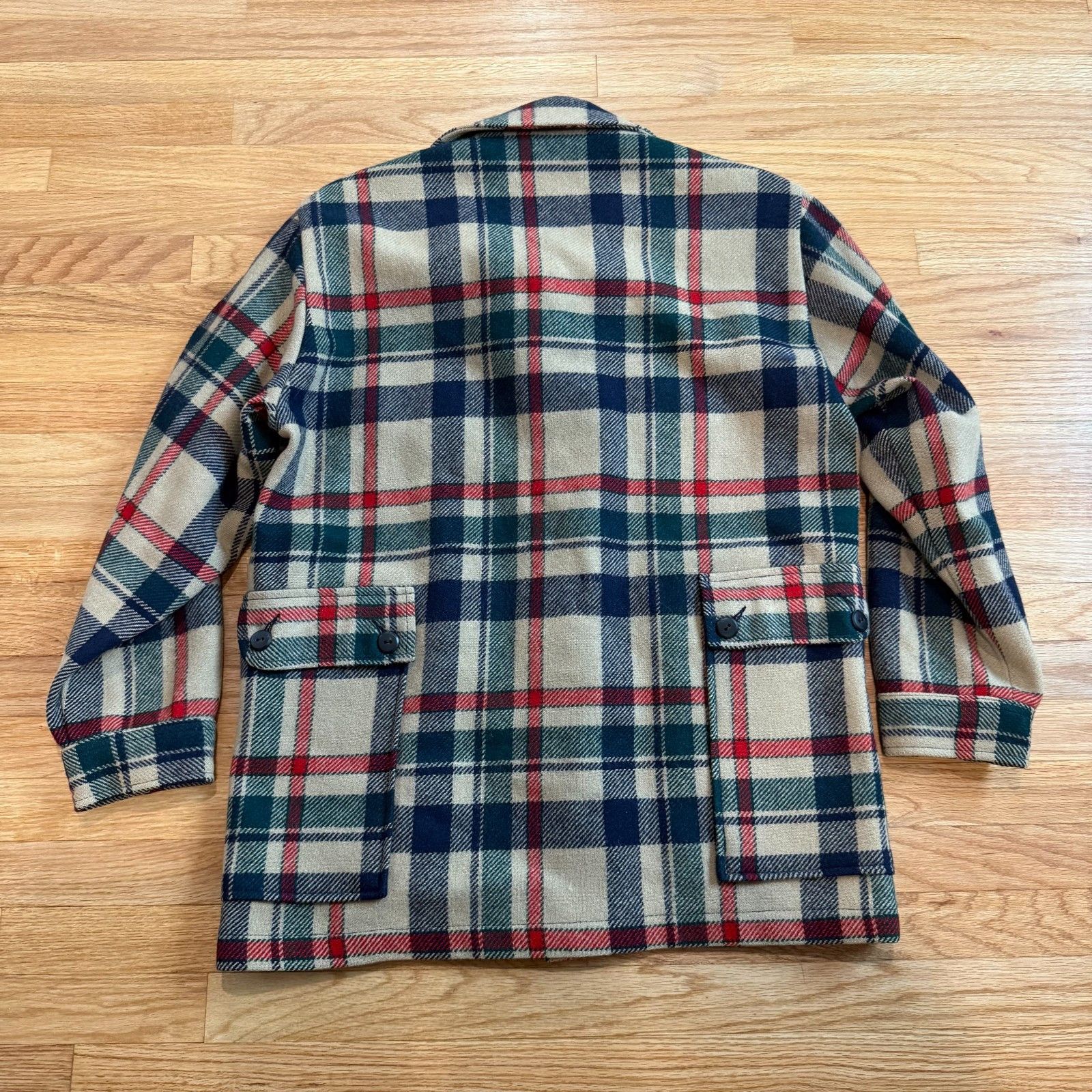 Pendleton Vintage 1070's Wool Pendelton Heavyweight Wool Coat Size US M / EU 48-50 / 2 - 2 Thumbnail