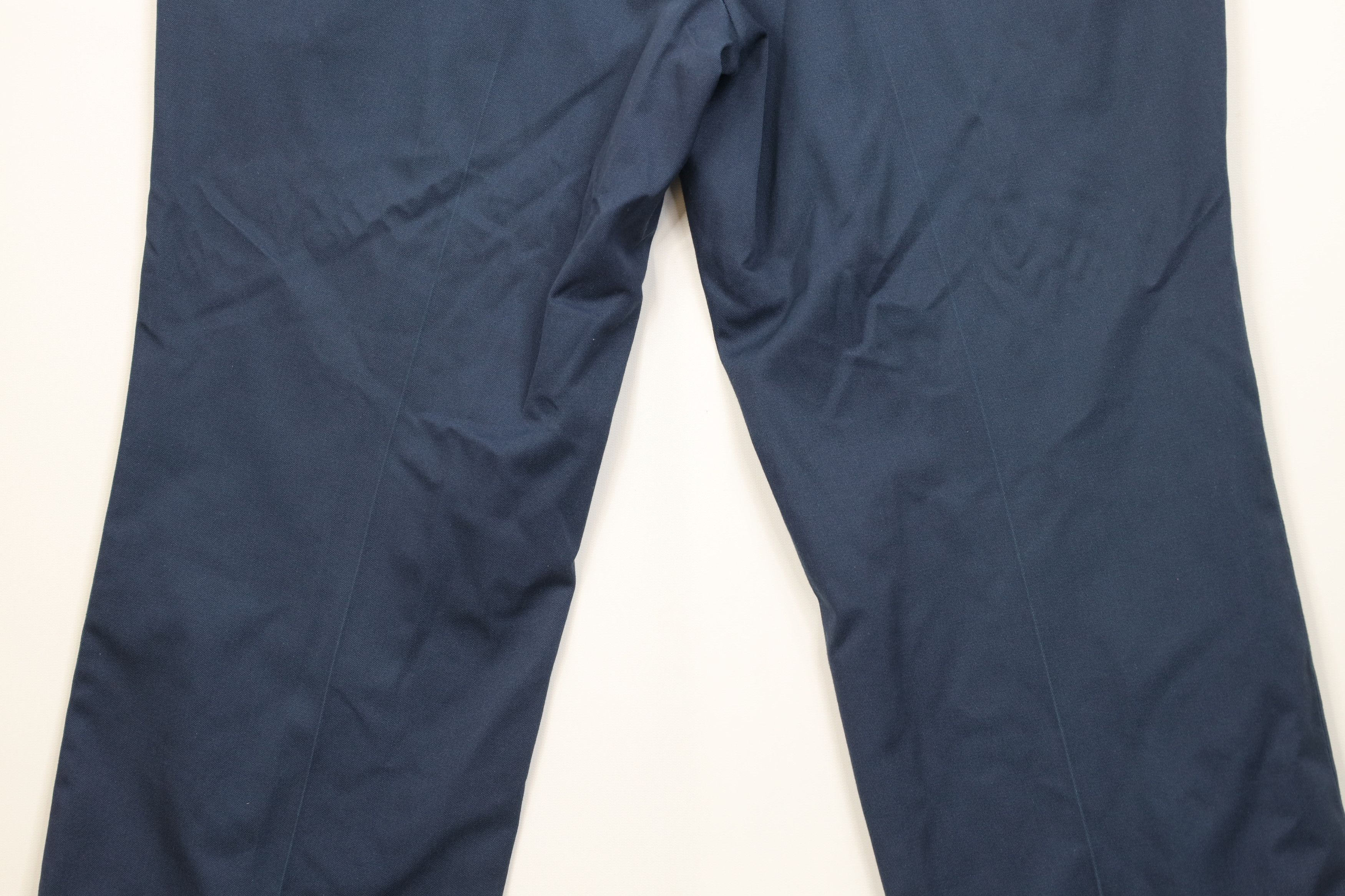 Big Mac Vintage 70s Big Mac Workwear Wide Leg Chino Pants Blue USA Size US 36 / EU 52 - 13 Thumbnail