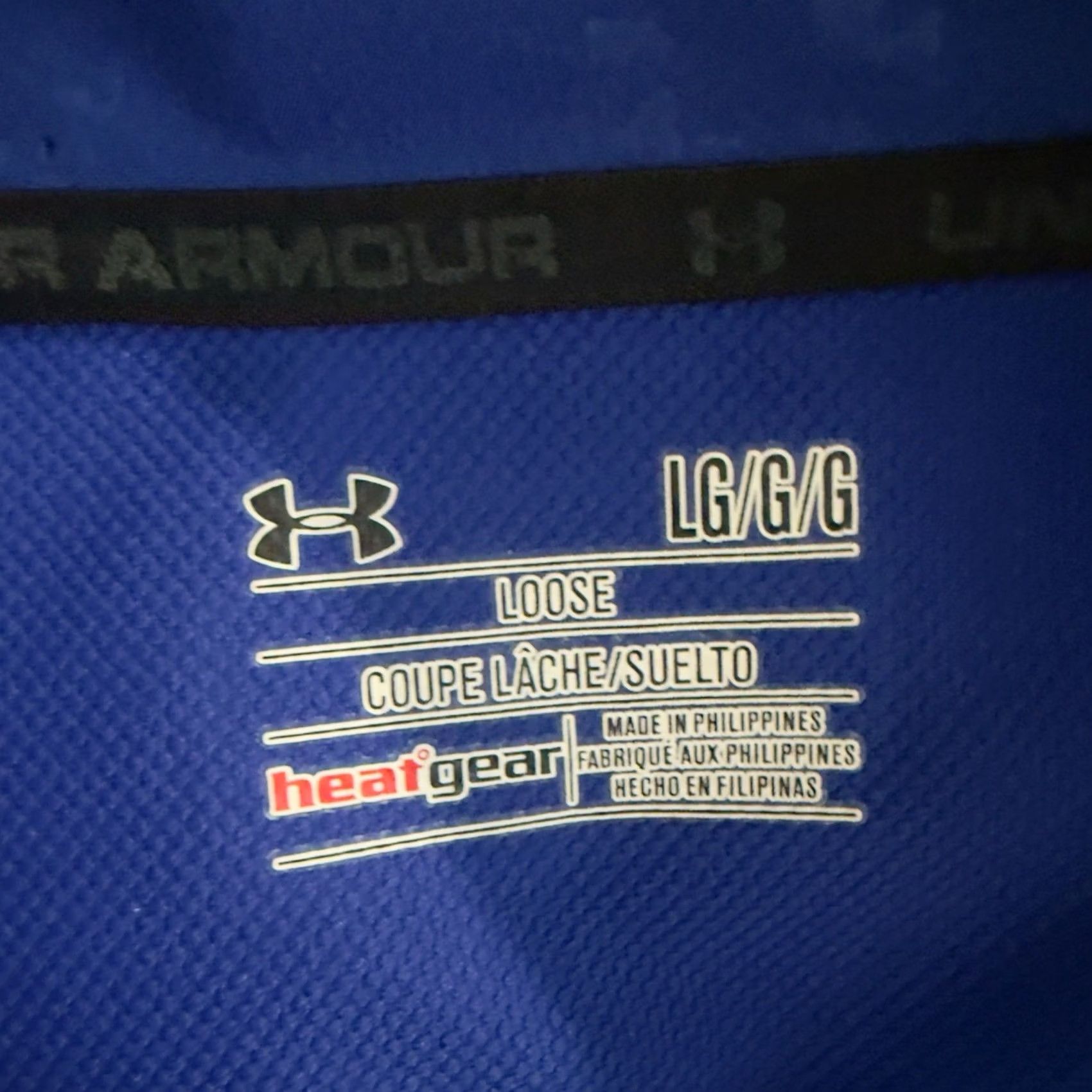 Under Armour Under Armour HeatGear Pullover Half Zip Shirt Mens Size L Blue Tight Fit Size US L / EU 52-54 / 3 - 4 Thumbnail