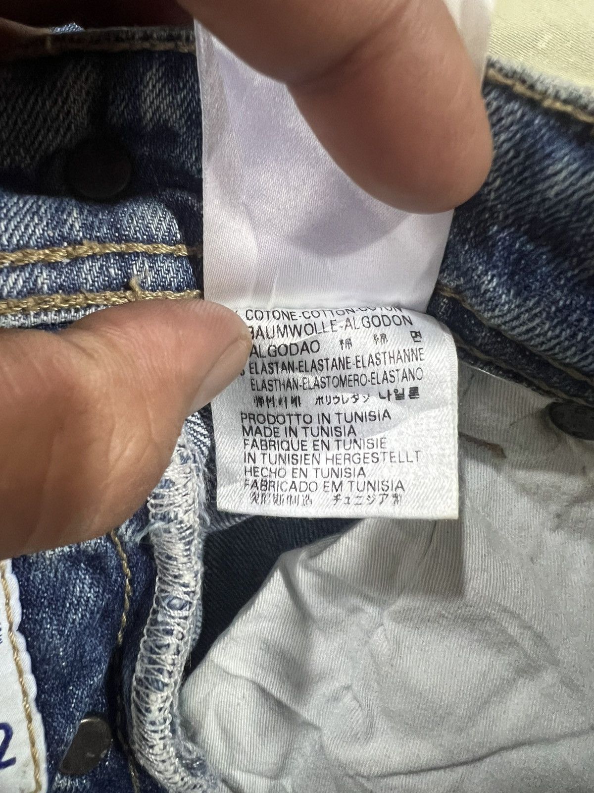 GAS 🔥Rare Gas Distressed Denim Size US 32 / EU 48 - 17 Thumbnail