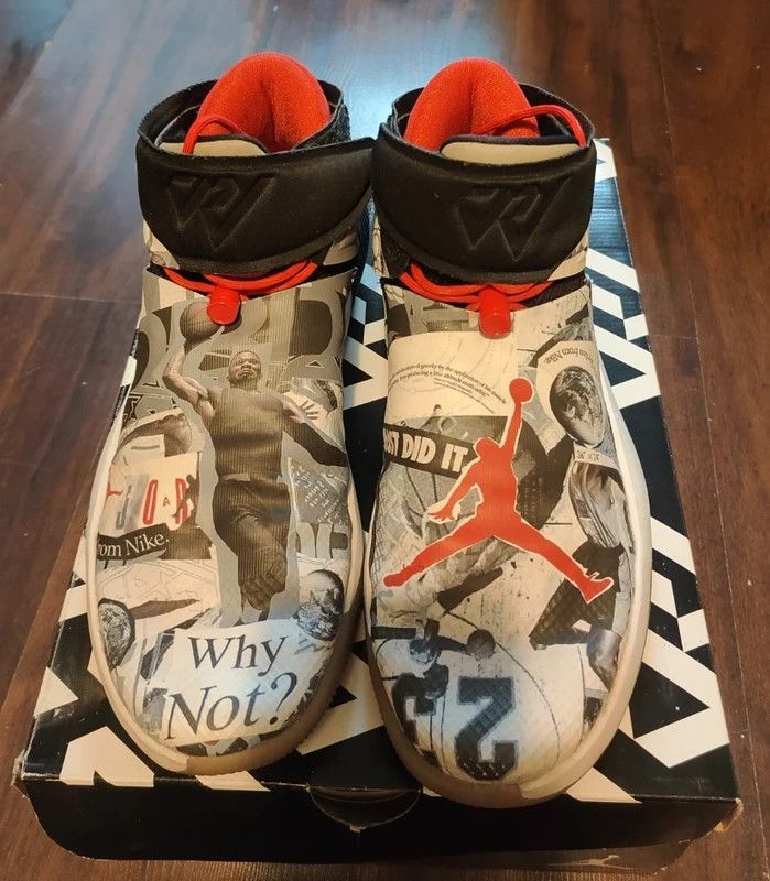 Jordan Brand Jordan Why Not Zer0.1 'Mirror Image' Russell Westbrook 45 Size US 11 / EU 44 - 2 Thumbnail