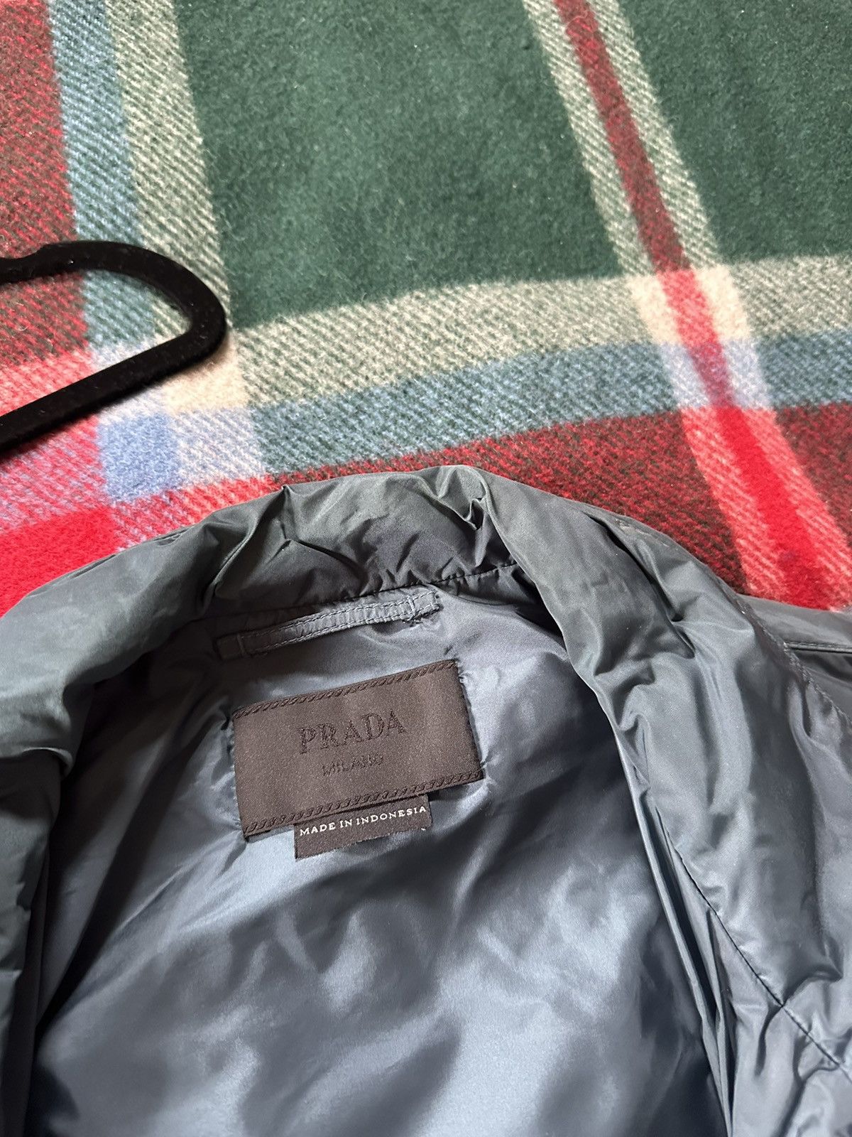 Prada Prada Navy Nylon Track Jacket Size US M / EU 48-50 / 2 - 5 Thumbnail