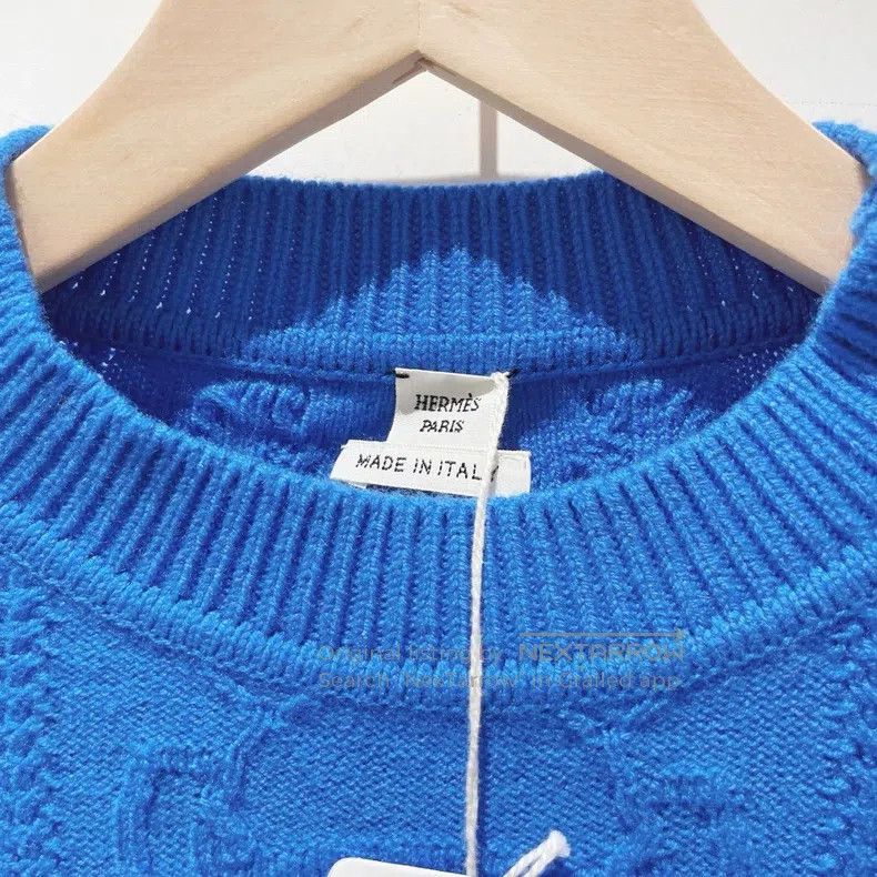 Hermes Hermes Wool and cashmere sweater Size XS / US 0-2 / IT 36-38 - 3 Thumbnail