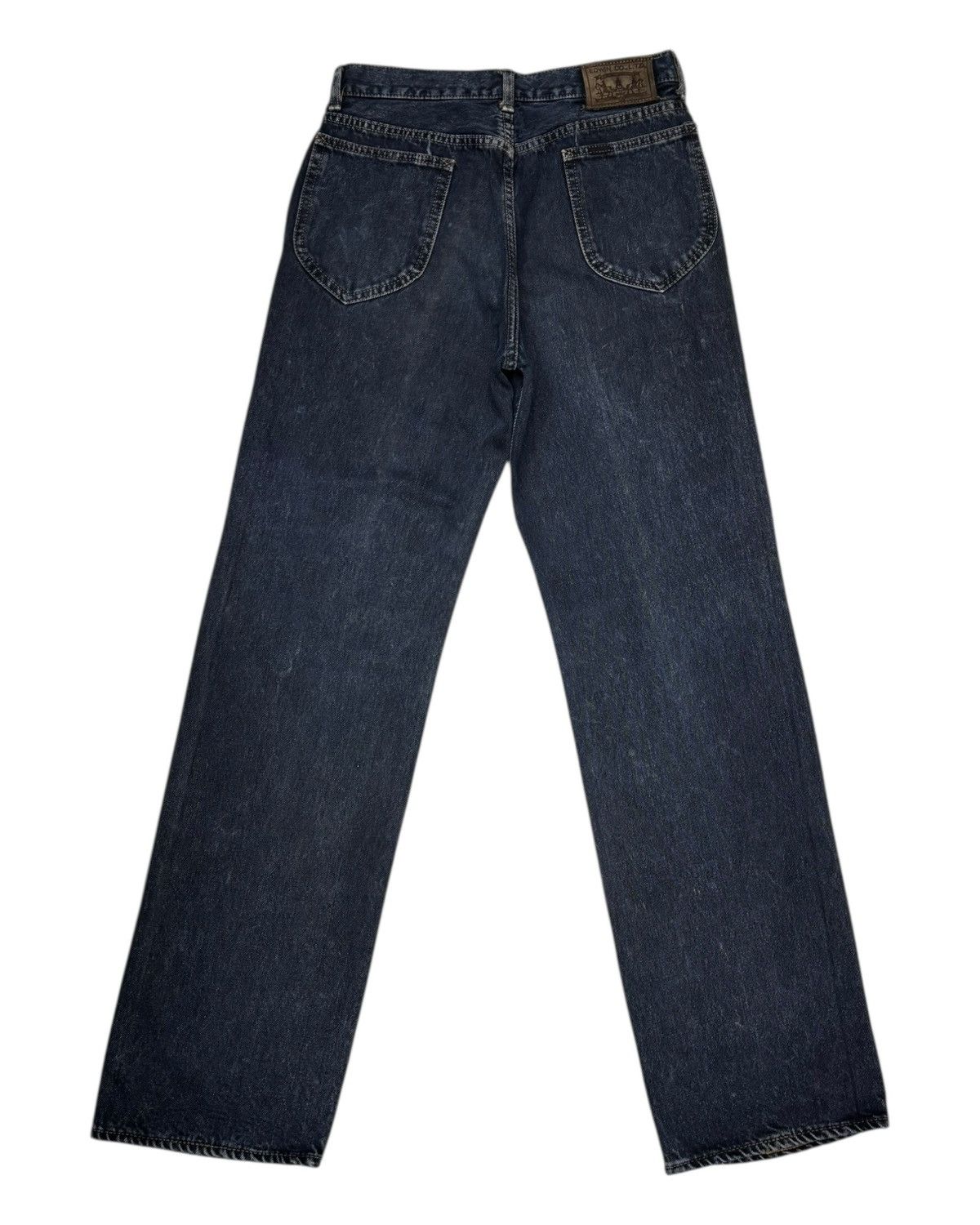 14th Addiction × Edwin × If Six Was Nine VINTAGE EDWIN INDIGO DYE LOOSE FIT DISTRESSED DENIM JEANS Size US 30 / EU 46 - 8 Thumbnail