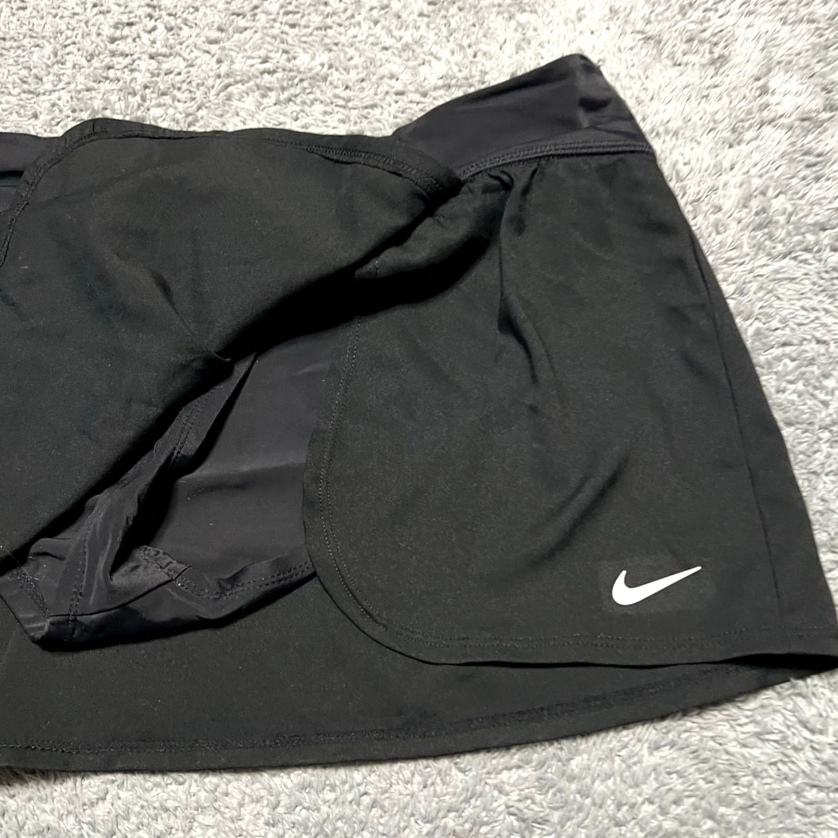 Nike Nike Skirt Skort Womens XL Dri-Fit Black Mini Performance Tennis Shoe? Size 40" / US 18 - 2 Thumbnail