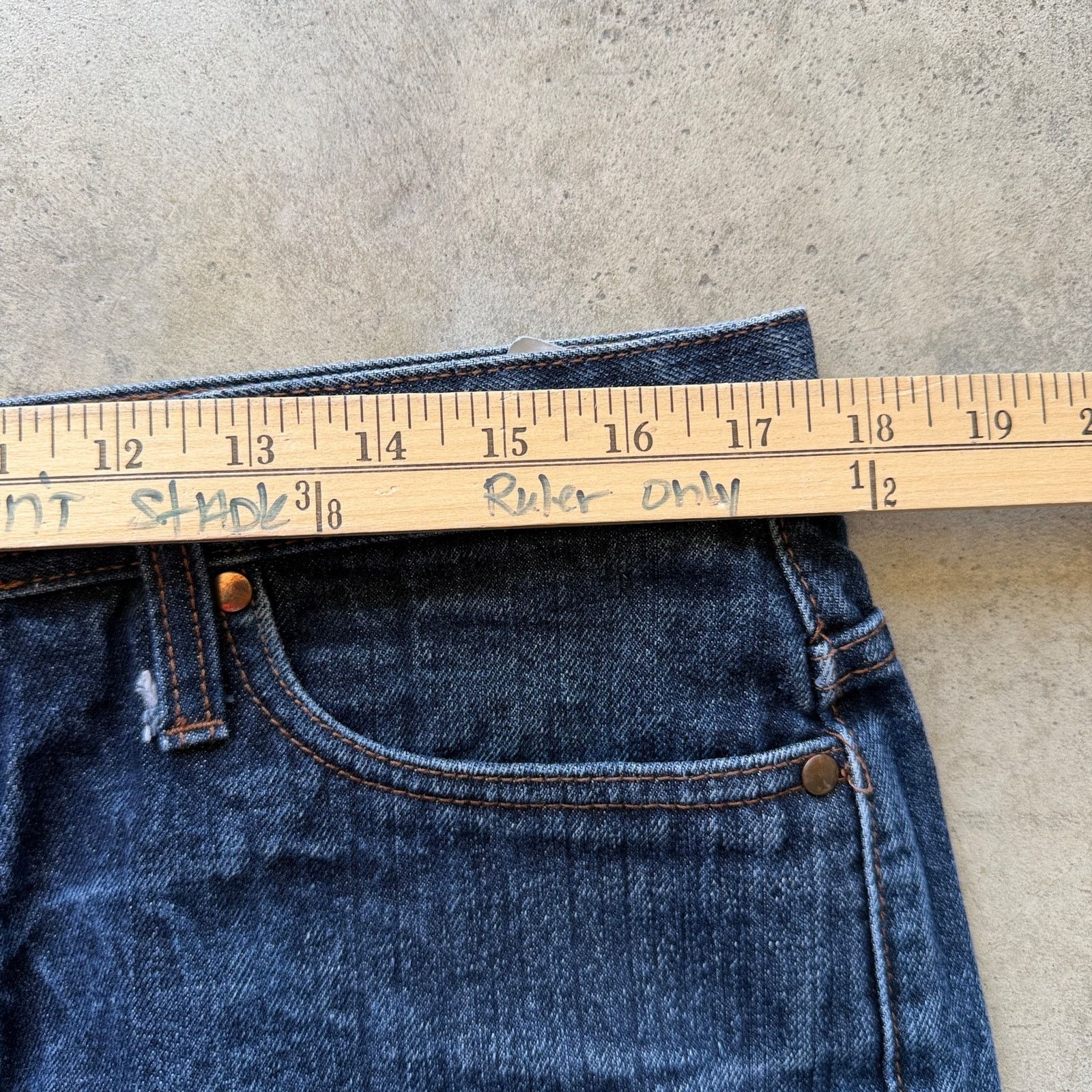 Other Unbranded Brand UB101 Selvedge Denim Shorts 14.5oz Raw Size US 36 / EU 52 - 6 Thumbnail