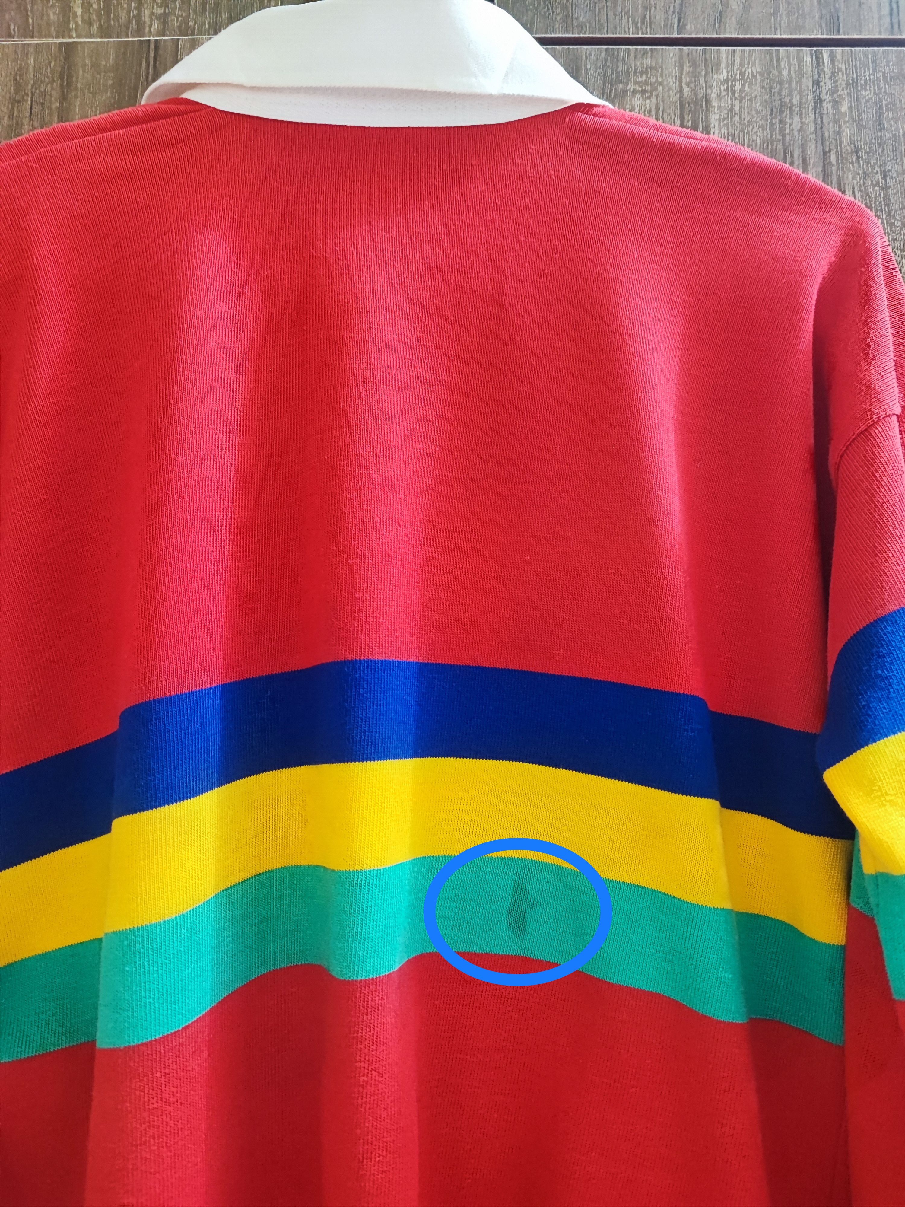 Canterbury of New Zealand × Vintage Vintage 80's/90's Canterbury Multicolour Striped Rugby Shirt Size US L / EU 52-54 / 3 - 4 Thumbnail