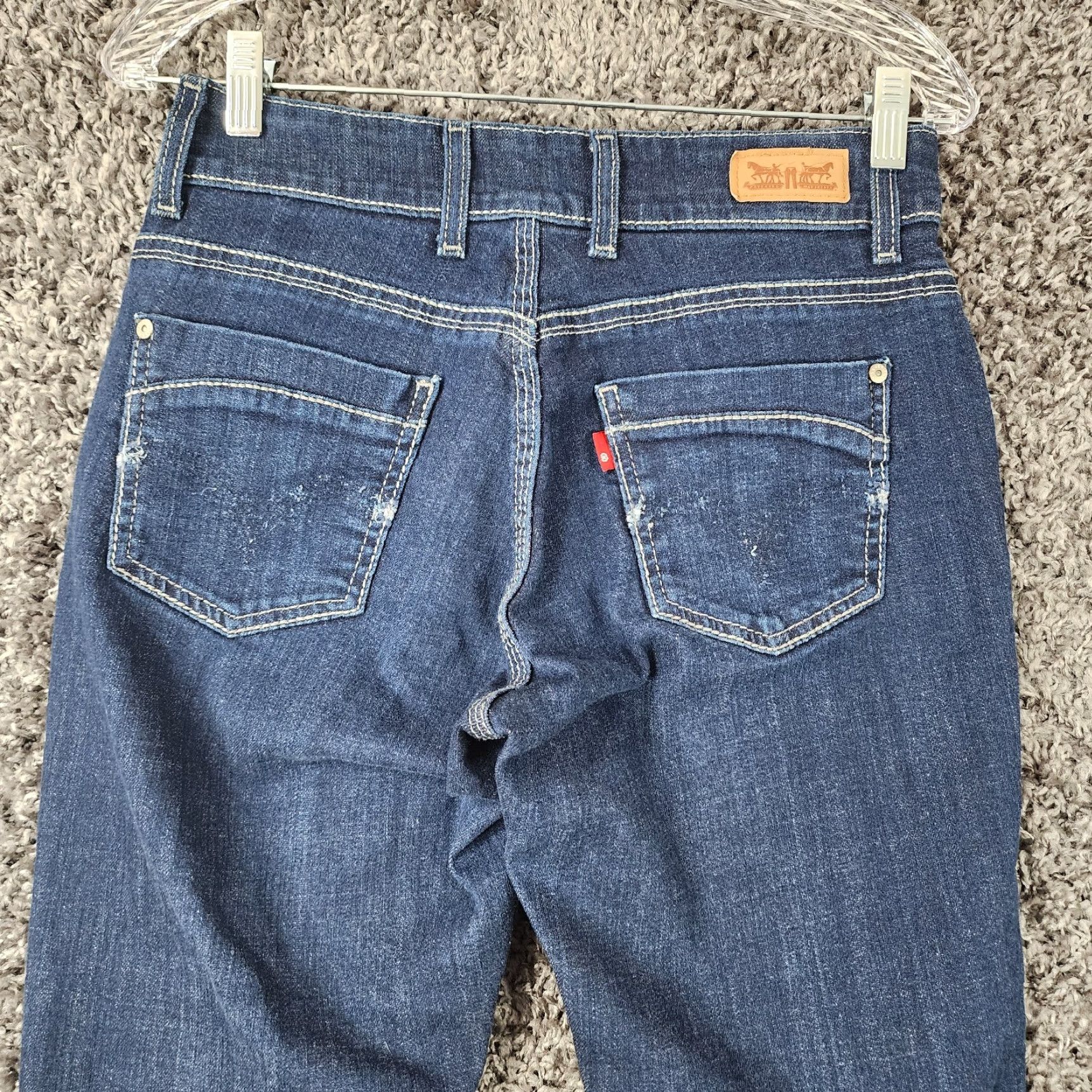Levi's Levis 529 Womens Skinny Blue Jeans Size 8 Regular Size 30" / US 8 / IT 44 - 7 Thumbnail