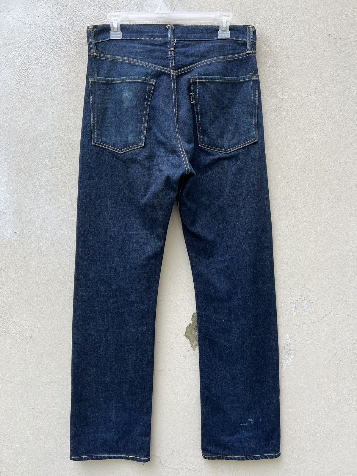 45rpm Vintage 90s 45rpm Japan Mud Denim Straight Leg Jeans Size US 32 / EU 48 - 16 Thumbnail