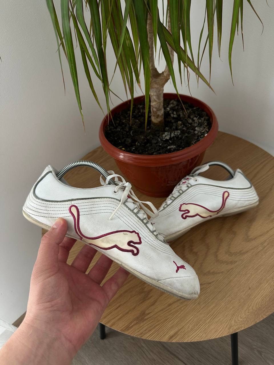 Puma × Vintage Vintage Japanese Puma Speedcat Women’s White Shoes Size US 7.5 / IT 37.5 - 4 Thumbnail