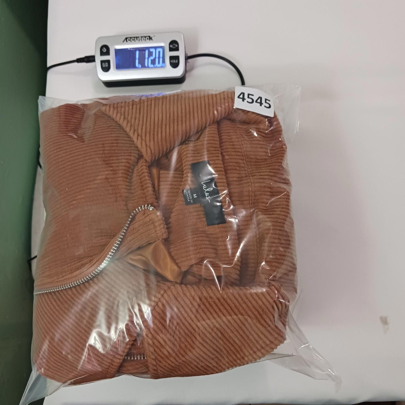 Lulus Lulus JKT1133 Women's Brown Cotton Full Zip Belted Jacket M Size M / US 6-8 / IT 42-44 - 8 Thumbnail