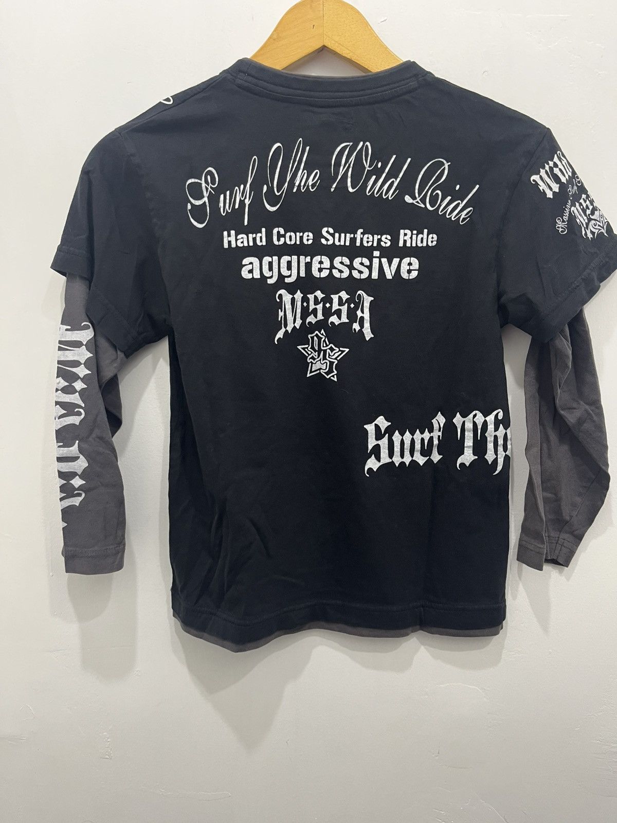 Japanese Brand Jeaning Wild Japanese Poem Gothic Punk LGB Style Tees Size US M / EU 48-50 / 2 - 11 Thumbnail