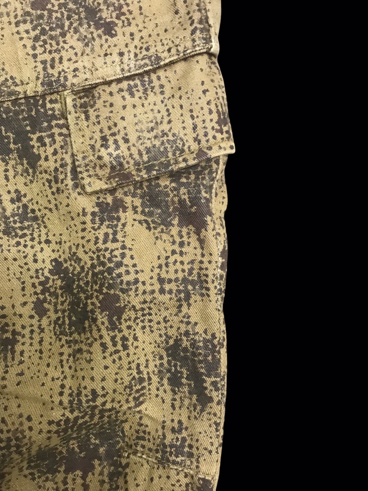 291295=Homme 💥291295 HOMME Very Rare Full Print Stamp Cargo Pant F106 Size US 27 - 10 Thumbnail