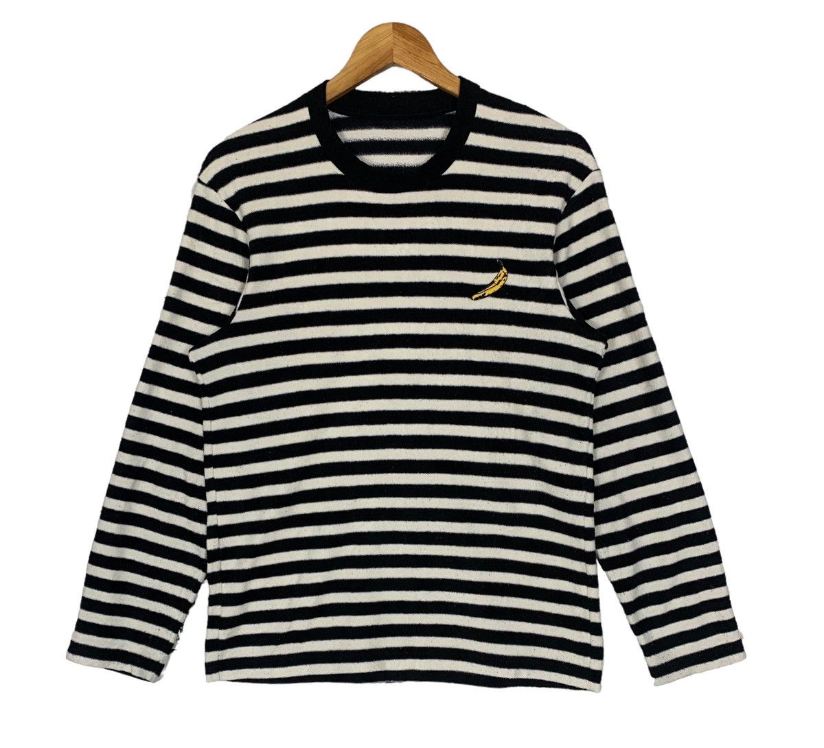 Japanese Brand × Uniqlo Uniqlo Andy Warhol Designer Stripe Fleece Size M Size US M / EU 48-50 / 2 - 1 Thumbnail