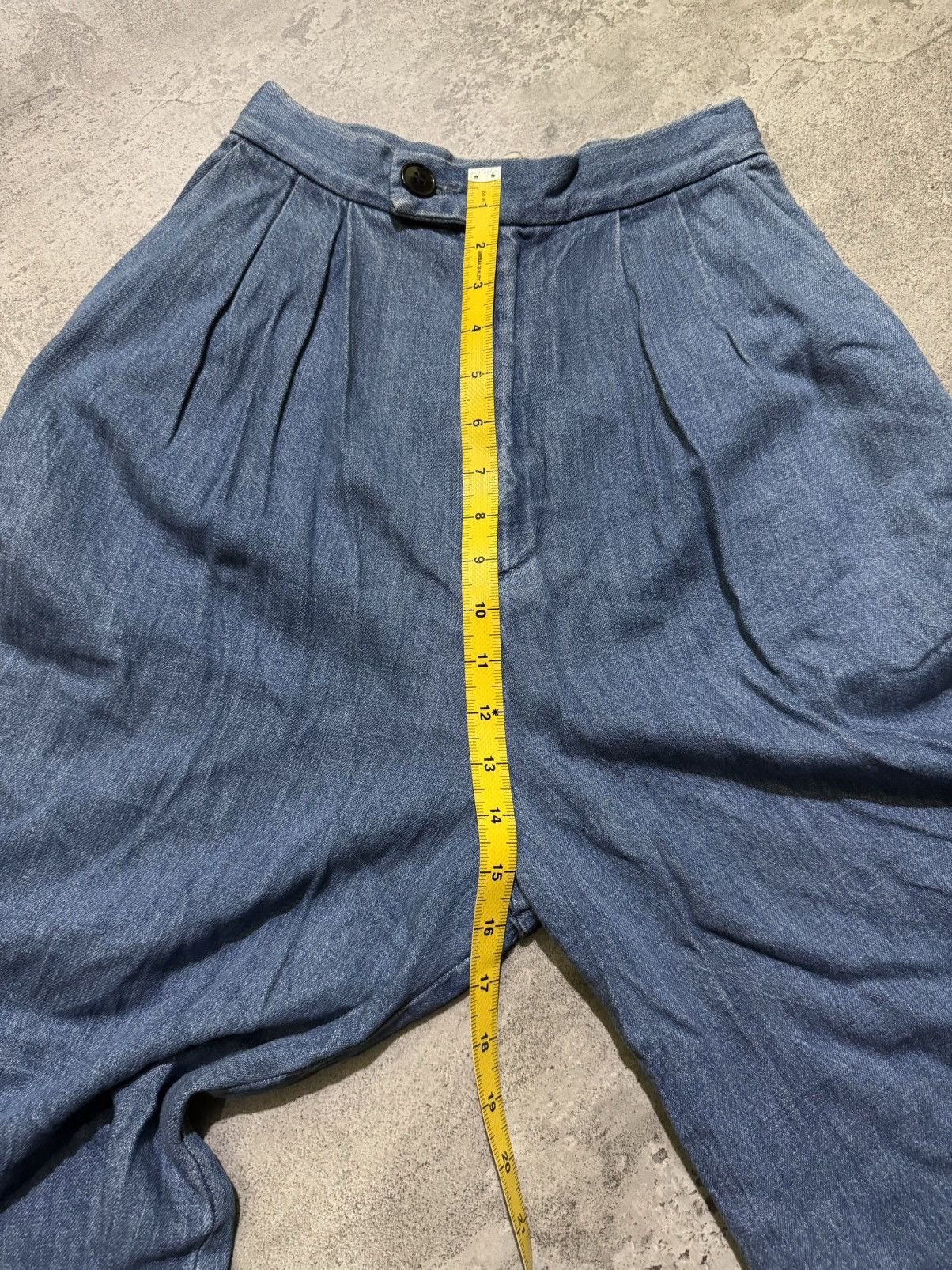 Hysteric Glamour The Shinzone "Yohji Yamamoto style" Super wide baggy pants Size 26" / US 2 / IT 38 - 10 Thumbnail