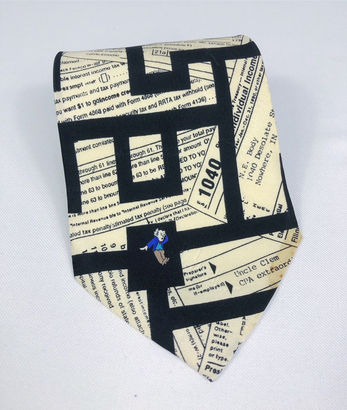 Nicole Miller Rare Vintage 1994 Nicole Miller Overprint Silk Tie Size ONE SIZE - 9 Thumbnail