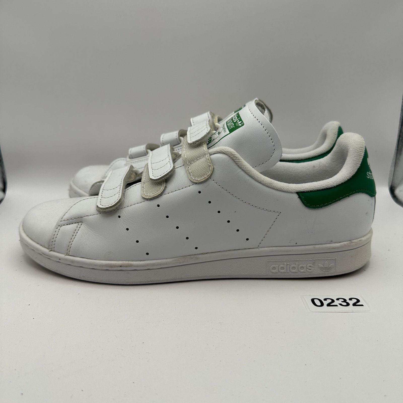 Adidas ADIDAS Stan Smith CF Men's 10 White/Green S75187 Size US 10 / EU 43 - 2 Thumbnail