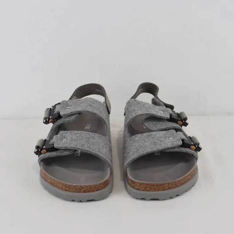 Birkenstock × Dior o1rshd1 Q:2 / Milano Sandal Felt in Grey Size US 11 / EU 44 - 2 Thumbnail