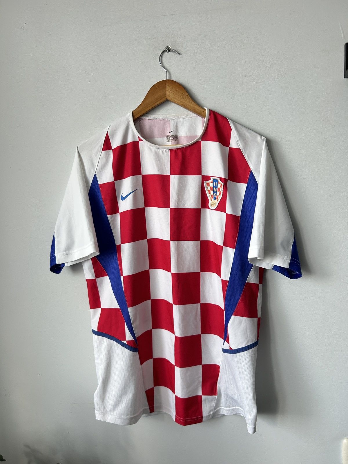 Nike × Vintage Vintage Nike Croatia National Team 2002 2003 2004 Jersey Size US M / EU 48-50 / 2 - 1 Thumbnail