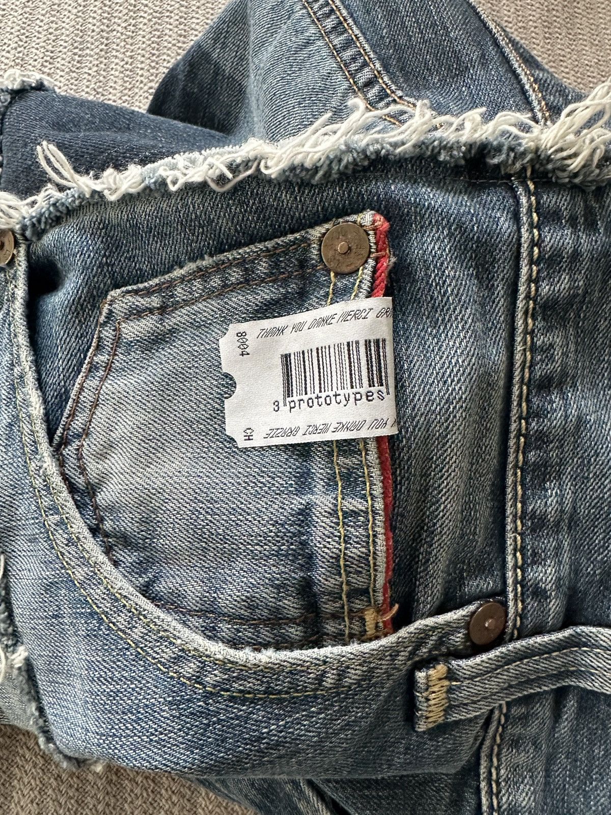 Prototypes Low Waisted Rework Jeans Size US 32 / EU 48 - 6 Thumbnail