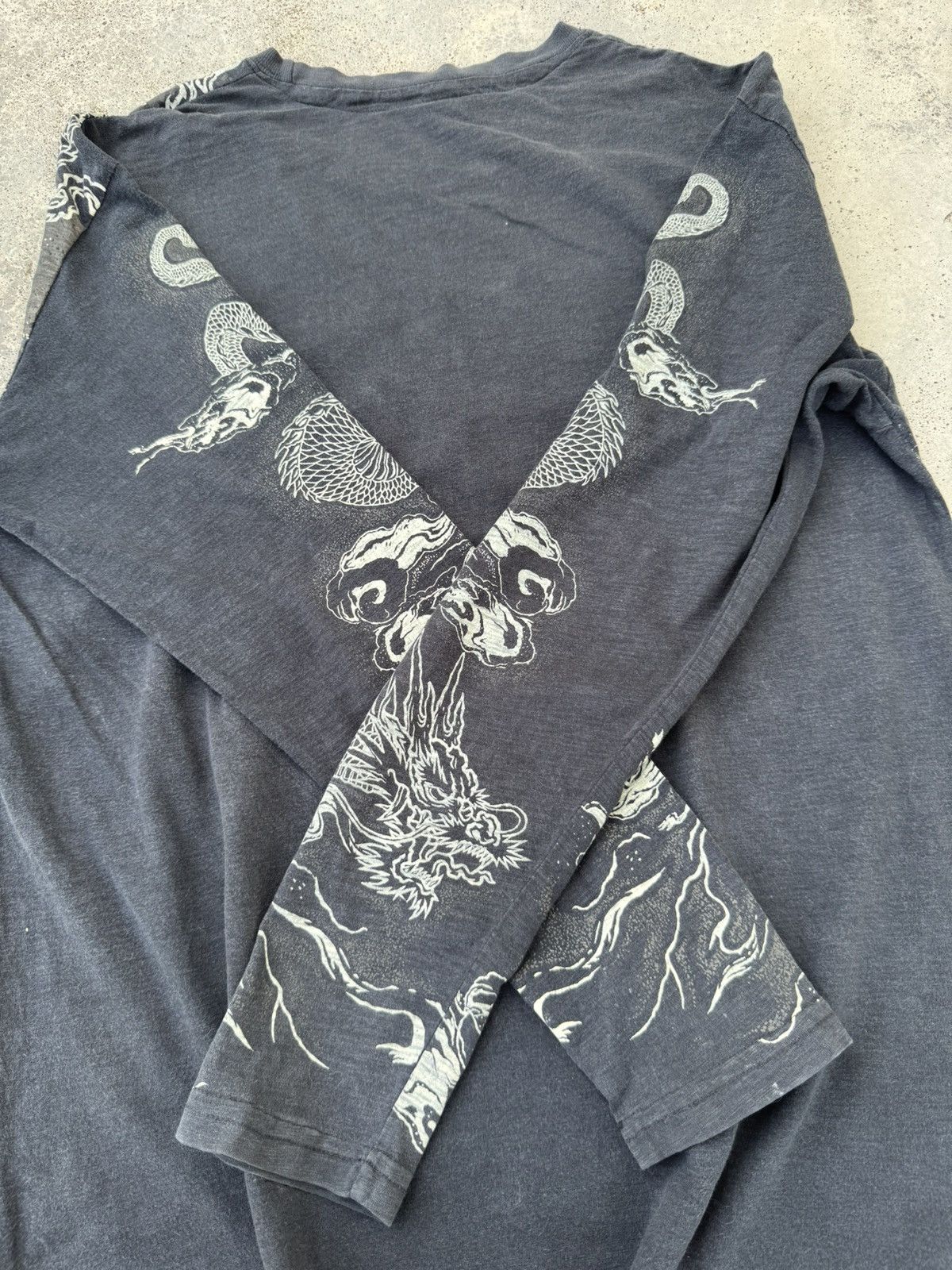 Dogtown Dogtown Japanese Black Dragon Sukajan Tattoos Tees Size US L / EU 52-54 / 3 - 4 Thumbnail