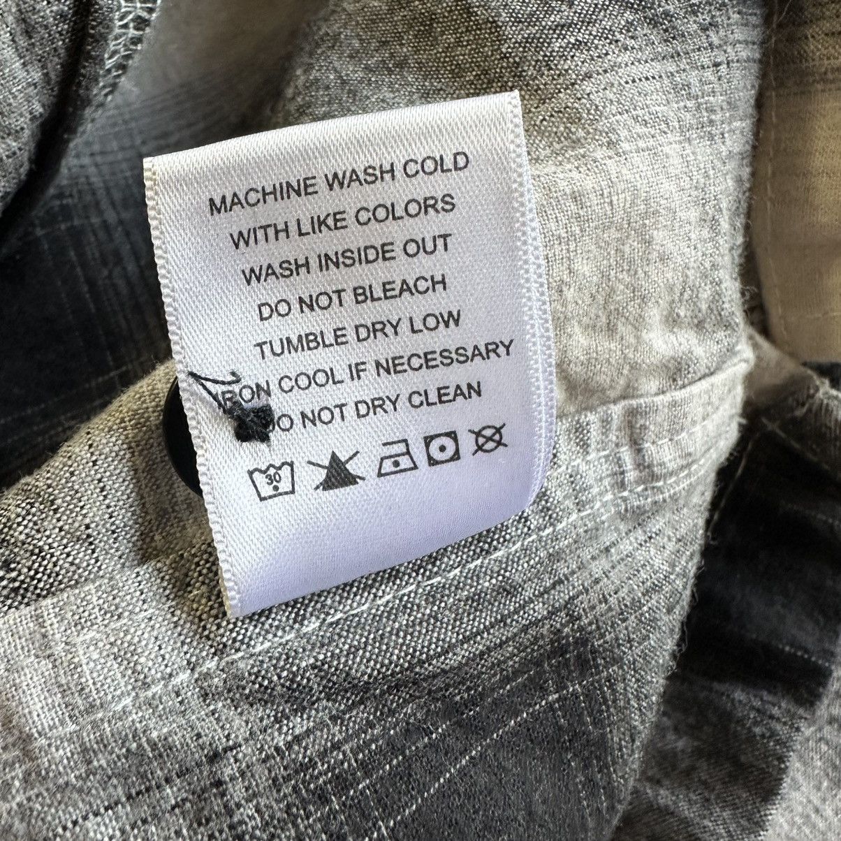 Noon Goons NOON GOONS Shadow Plaid Cotton Zip-Up Shirt Jacket Size US S / EU 44-46 / 1 - 8 Thumbnail