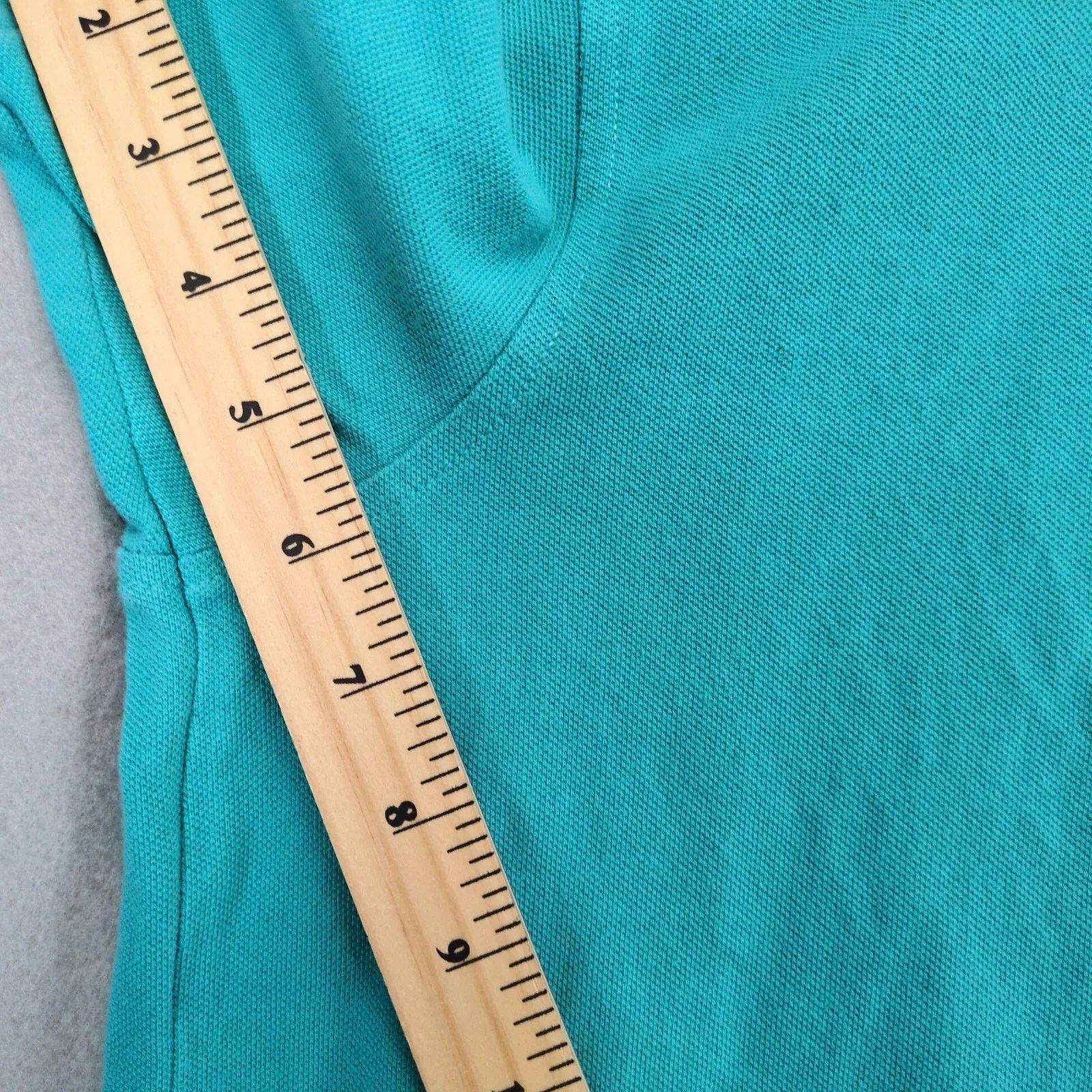 Tommy Hilfiger Tommy Hilfiger Teal Pique Polo Shirt Men's XL Short Sleeve Size US XL / EU 56 / 4 - 6 Thumbnail