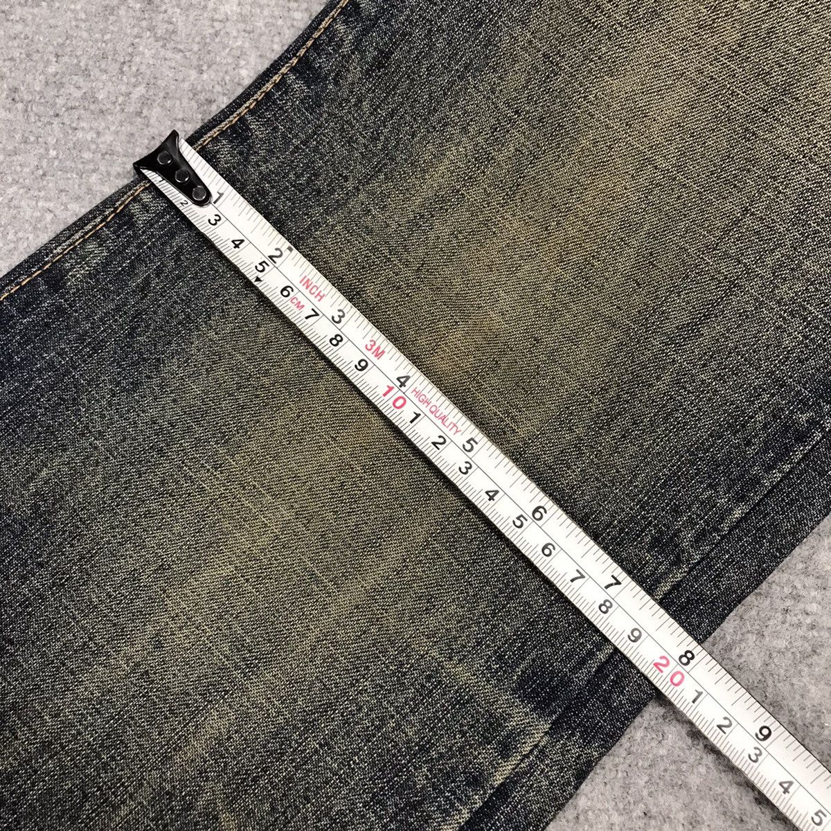 If Six Was Nine JAPAN STYLE FLARE DENIM CUSTOM CULTJPE BOOTCUT PANTS Size US 28 / EU 44 - 22 Thumbnail
