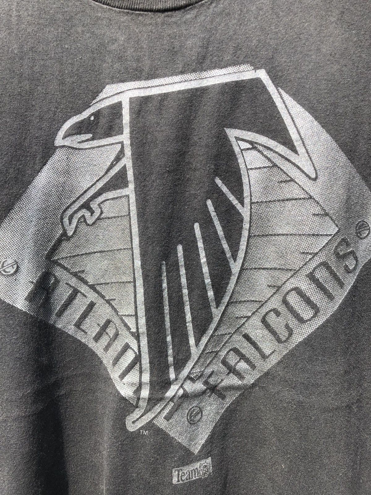 NFL Vintage 90s Starter NFL Atlanta Falcons Big Logo Tee Size US L / EU 52-54 / 3 - 3 Thumbnail