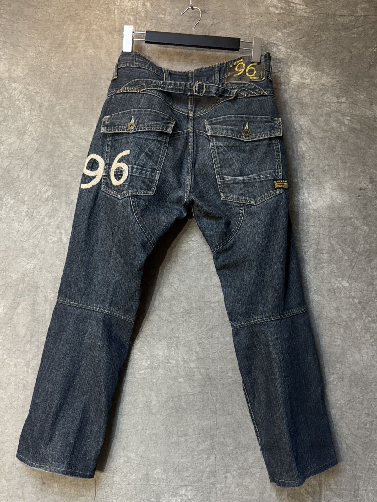 G-Star Rare Vintage G-Star Raw Denim Jeans Avant-Garde Y2K Size US 32 / EU 48 - 1 Thumbnail