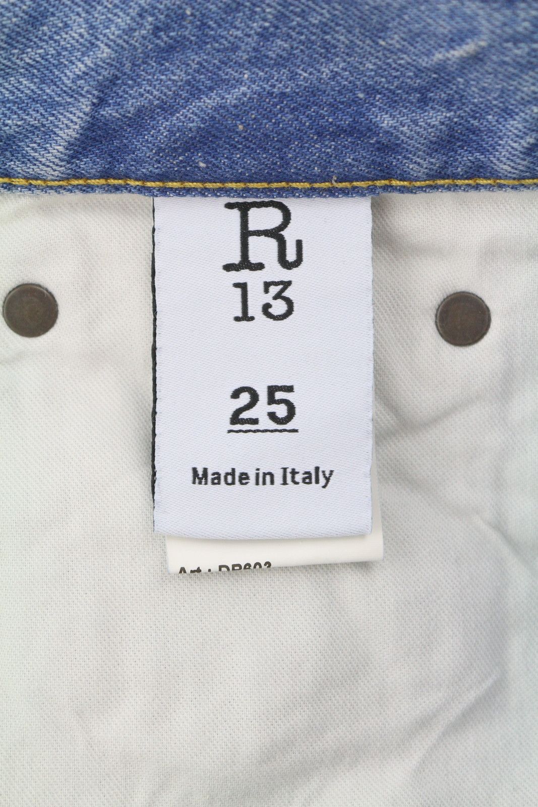 R13 X-BF 25 Merrin Washed Blue RRP799 87205 Size 25" / US 0 / IT 36 - 8 Thumbnail