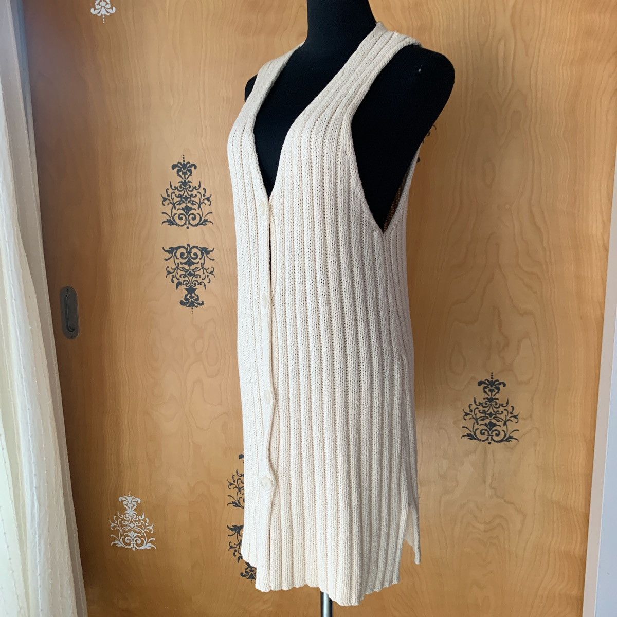 Club Monaco Rare Vintage 90s Club Monaco Long Sleeveless Knit Vest Size M / US 6-8 / IT 42-44 - 8 Thumbnail