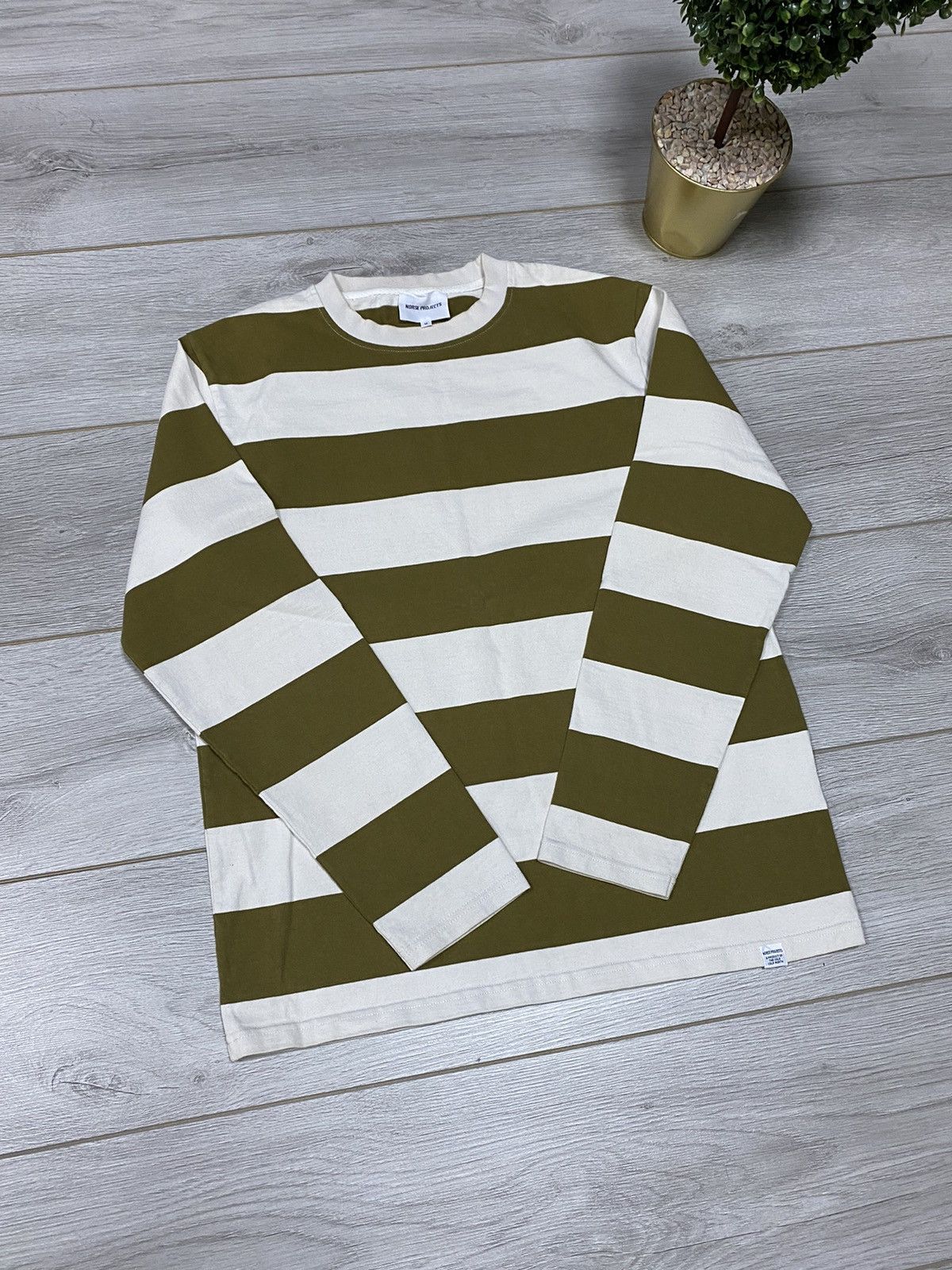 Norse Projects Norse Project striped sweatshirt long sleeve Size US M / EU 48-50 / 2 - 4 Thumbnail