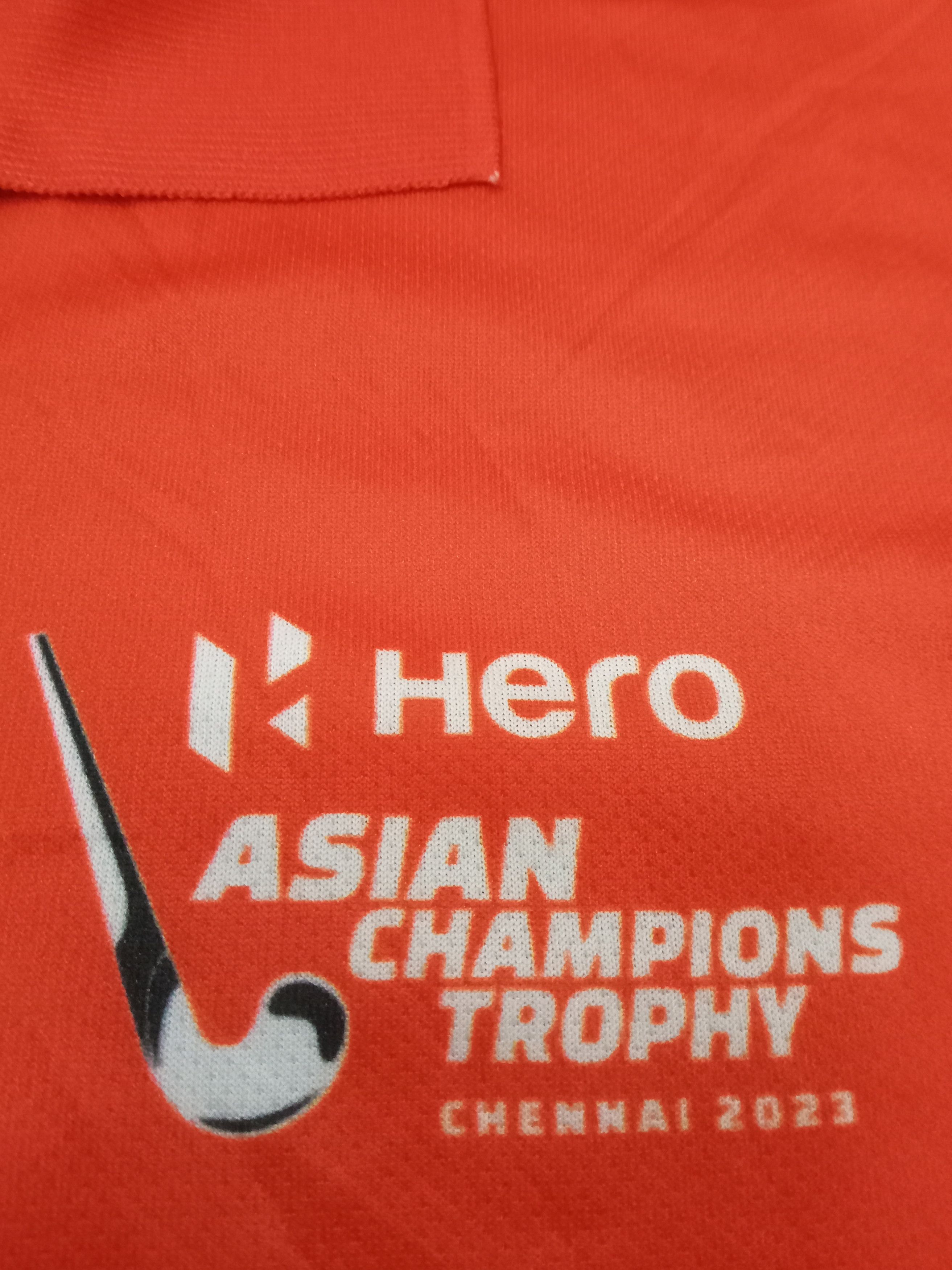 Other Shiv Naresh Asian Champions Trophy Chennai 2023 Polo T Size US L / EU 52-54 / 3 - 7 Thumbnail