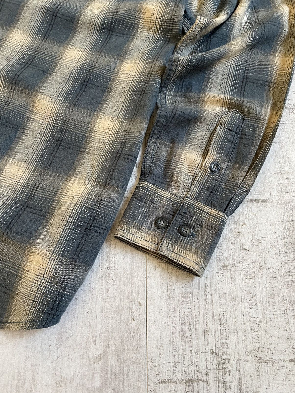 Harley Davidson × Japanese Brand Vintage Harley Davidson Flannel Shirt Button Up Size US S / EU 44-46 / 1 - 8 Thumbnail