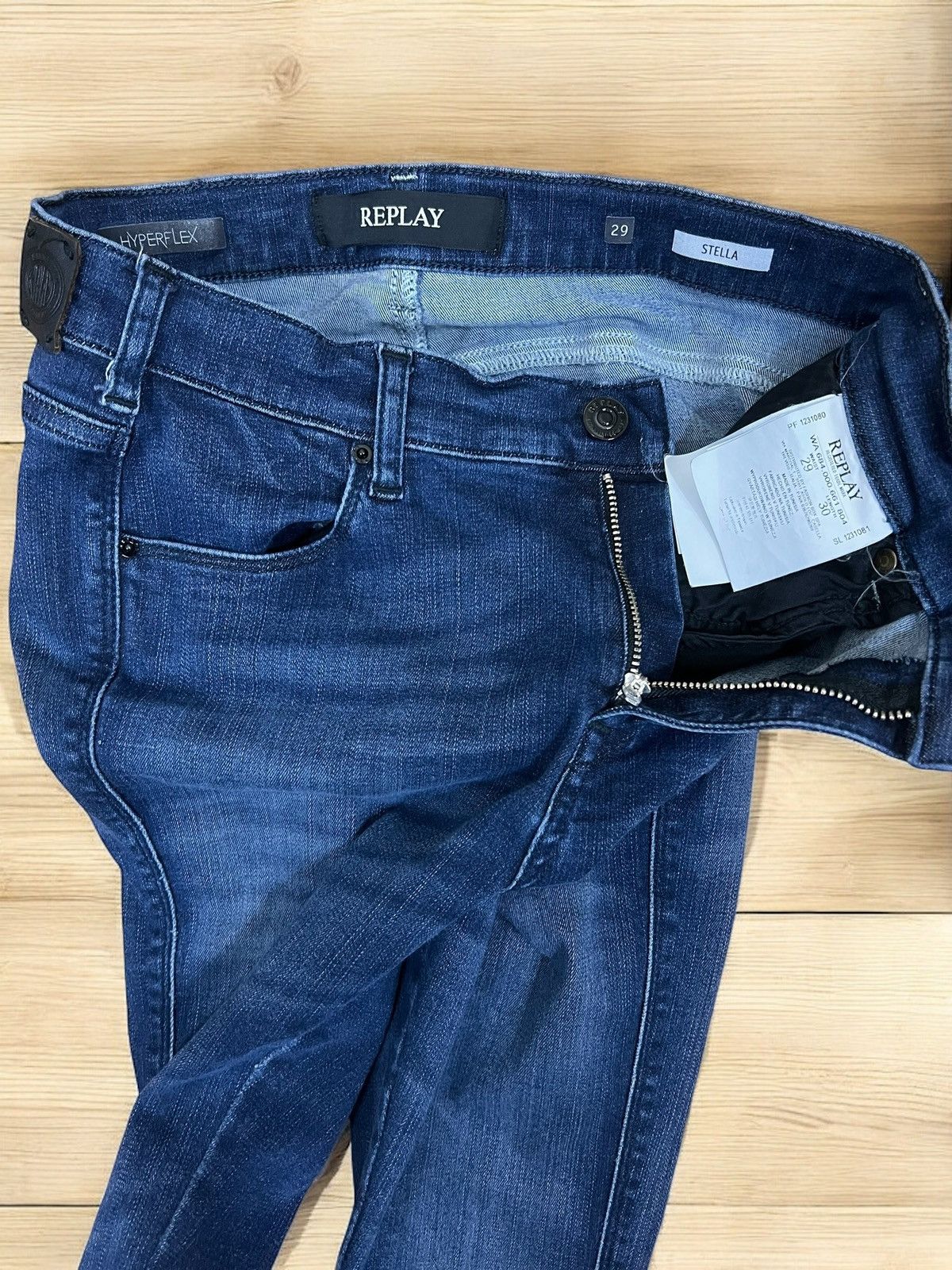 Replay Replay Stella Hyperflex jeans size W29 L30 Size 29" - 5 Thumbnail
