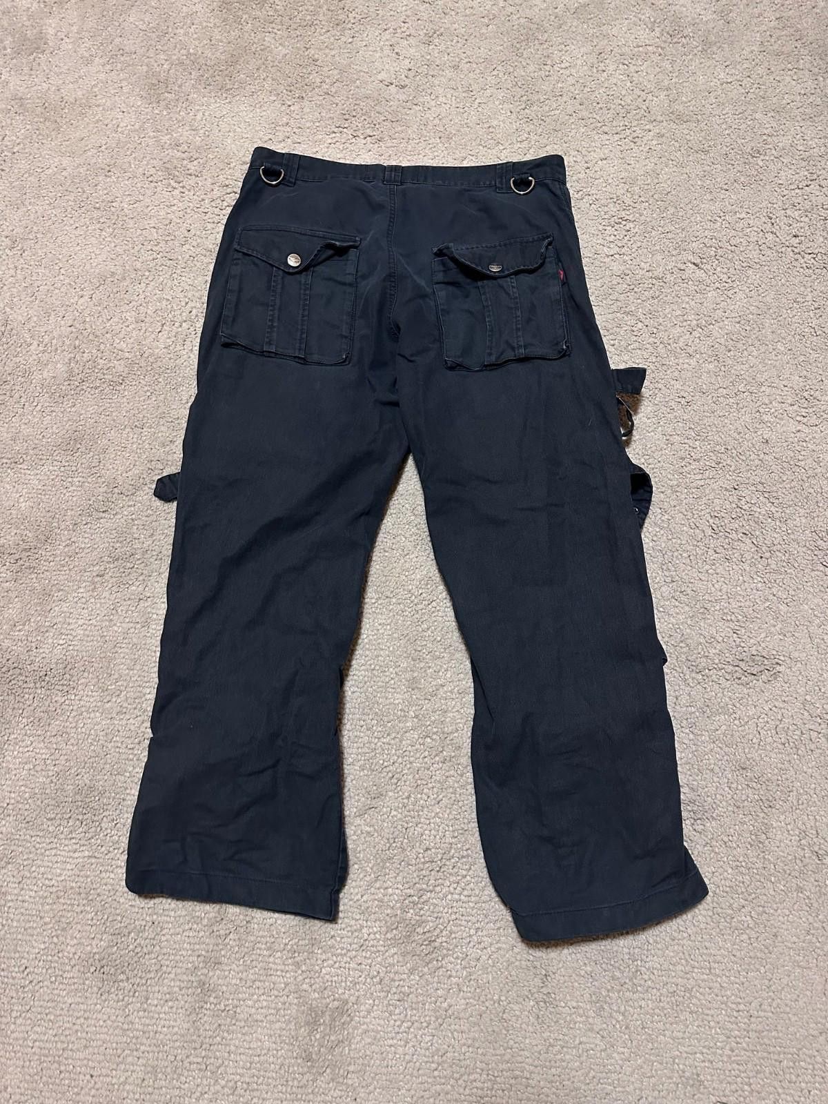 Other Vintage Queen Of Darkness Punk Bondage Cargo Pants Sz 34 Size US 34 / EU 50 - 7 Thumbnail