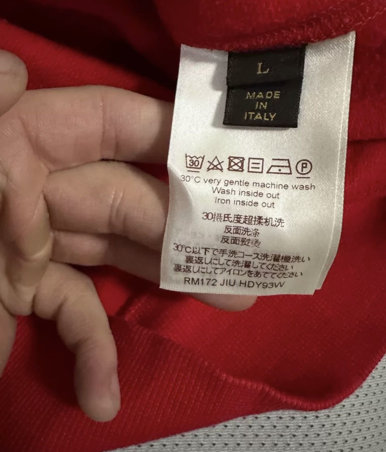 Louis Vuitton × Supreme Supreme Louis Vuitton arc logo crewneck Size US L / EU 52-54 / 3 - 4 Thumbnail