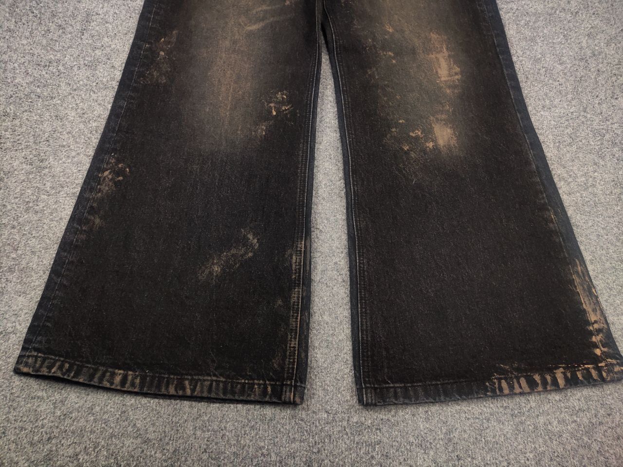 If Six Was Nine JCAESAR super baggy Black dye Denim Jeans rick owens LGB Size US 34 / EU 50 - 10 Thumbnail