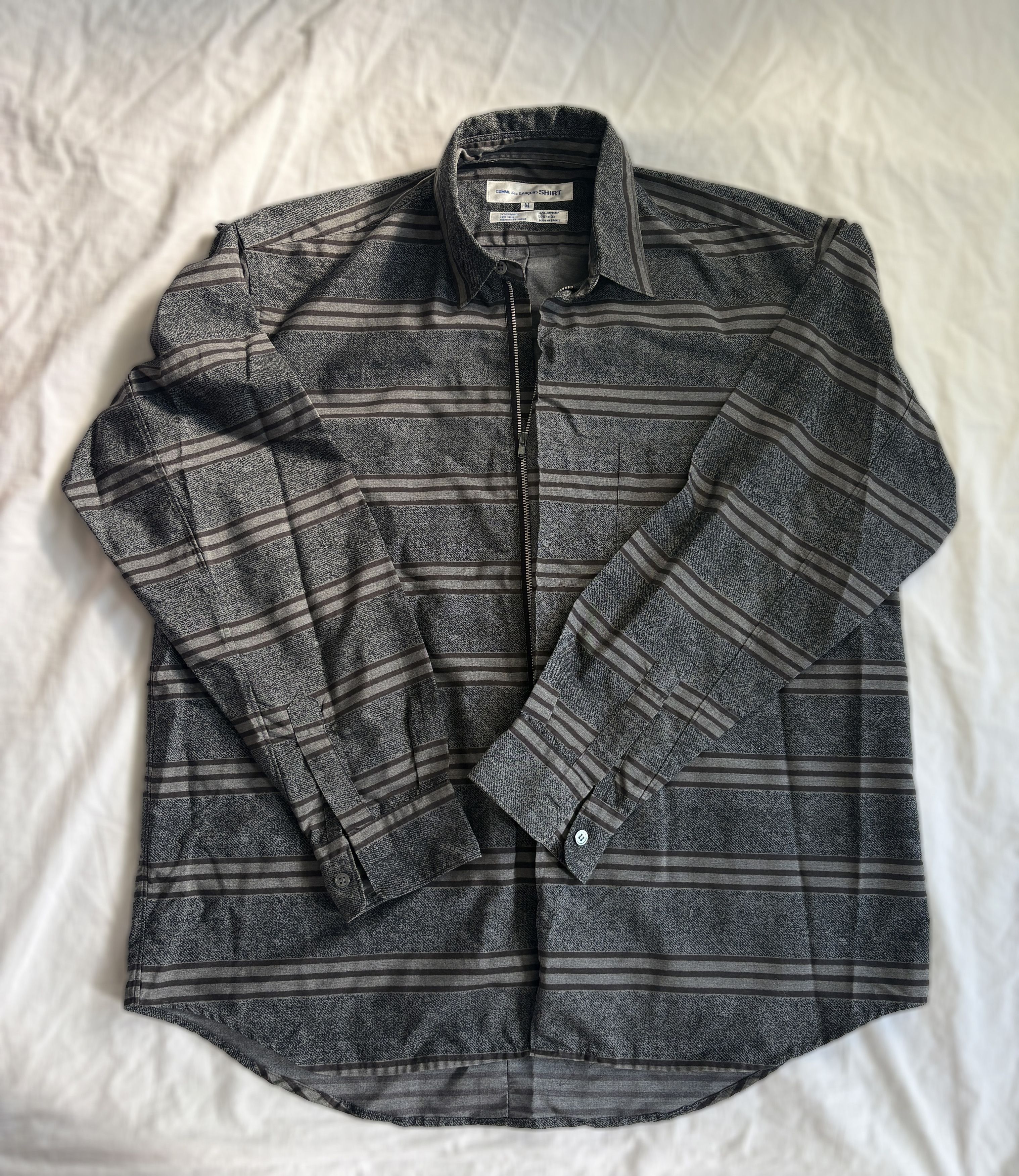 Comme des Garcons SHIRT Comme des Garcons Shirt - zipper long sleeve Size US M / EU 48-50 / 2 - 1 Thumbnail