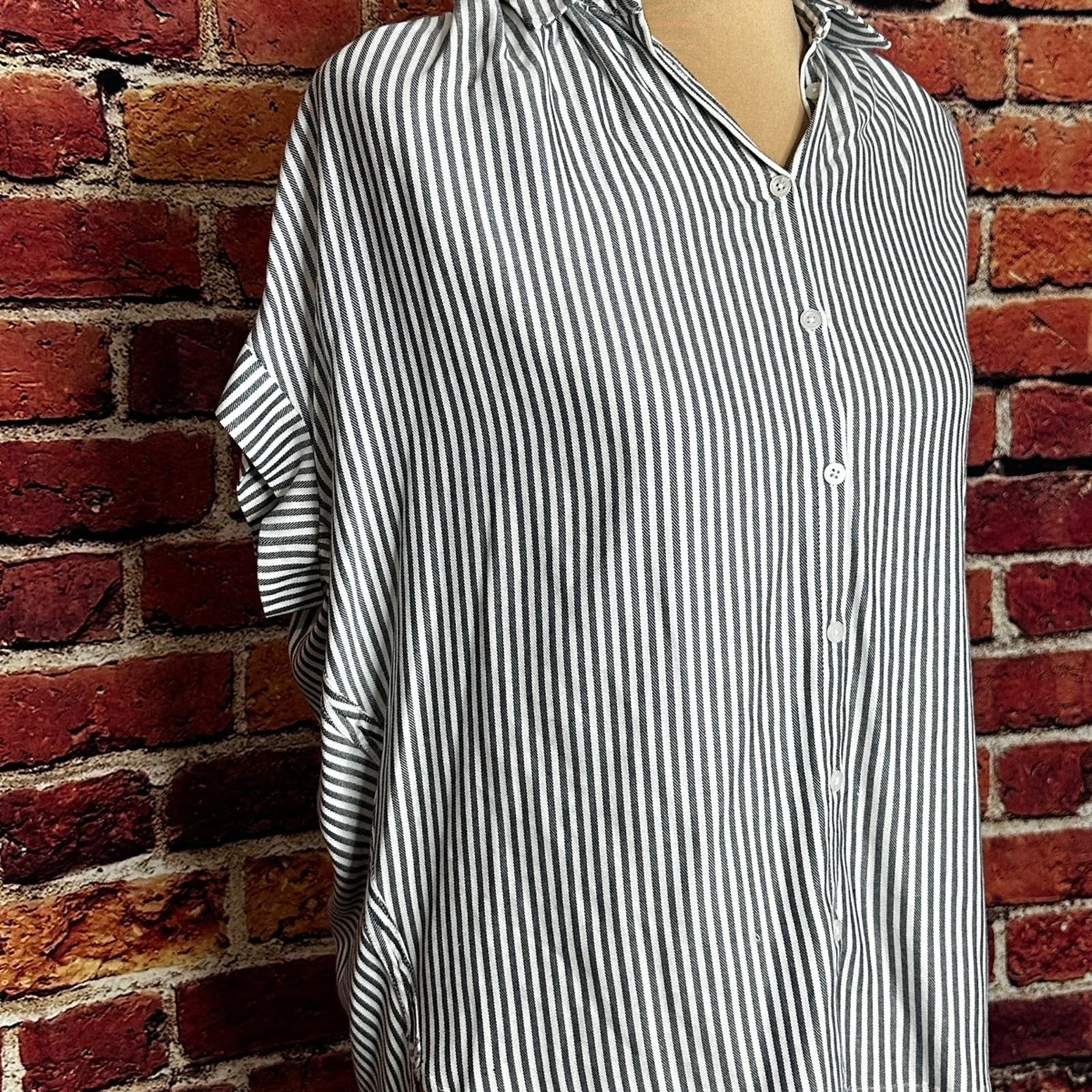 Madewell Madewell, oversize button-down blouse Size XS / US 0-2 / IT 36-38 - 2 Thumbnail