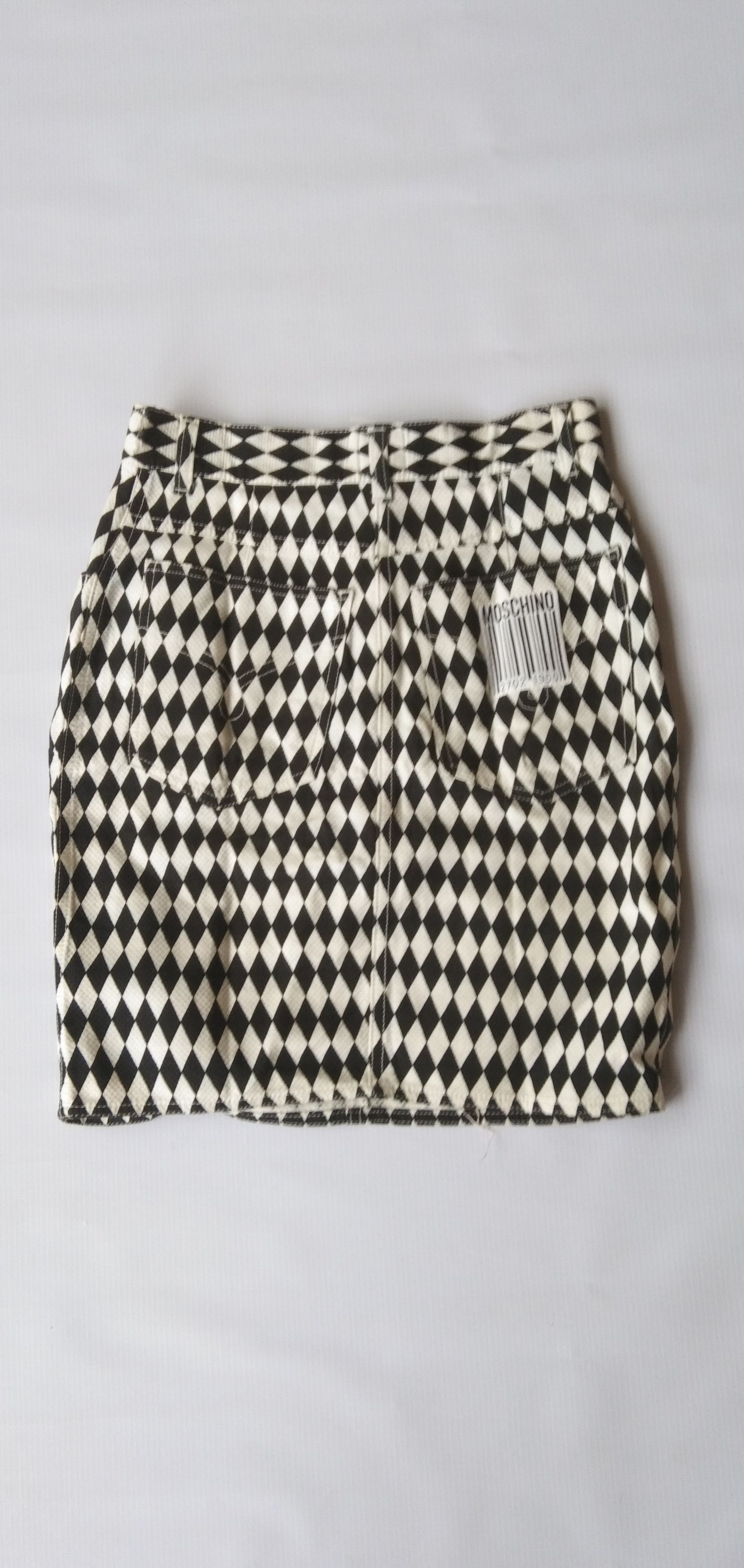 Moschino Moschino diamond skirt Size 28" / US 6 / IT 42 - 1 Thumbnail