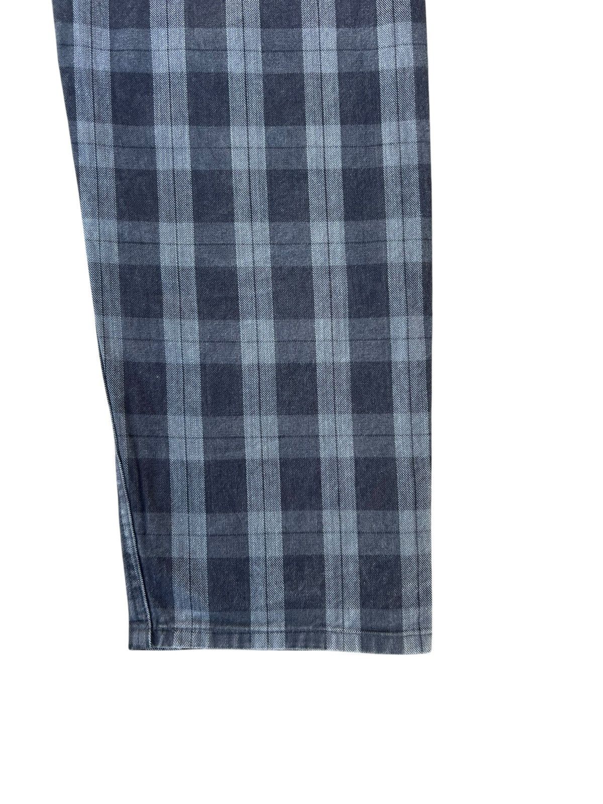 Vintage Vintage RATTLE TRAP Japan Fade Plaid Baggy Work Pant Size US 31 - 18 Thumbnail