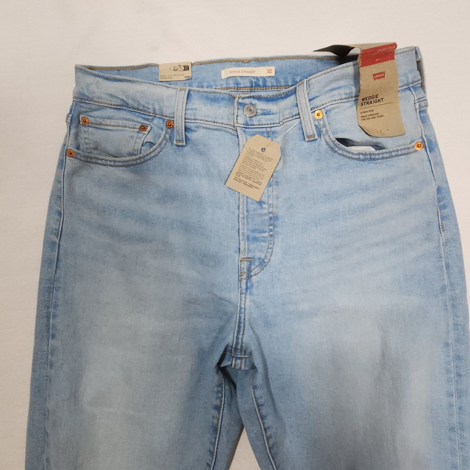 Levi's Levi's wedgie straight women size W32''x L28''-button fly Size 29" - 4 Thumbnail