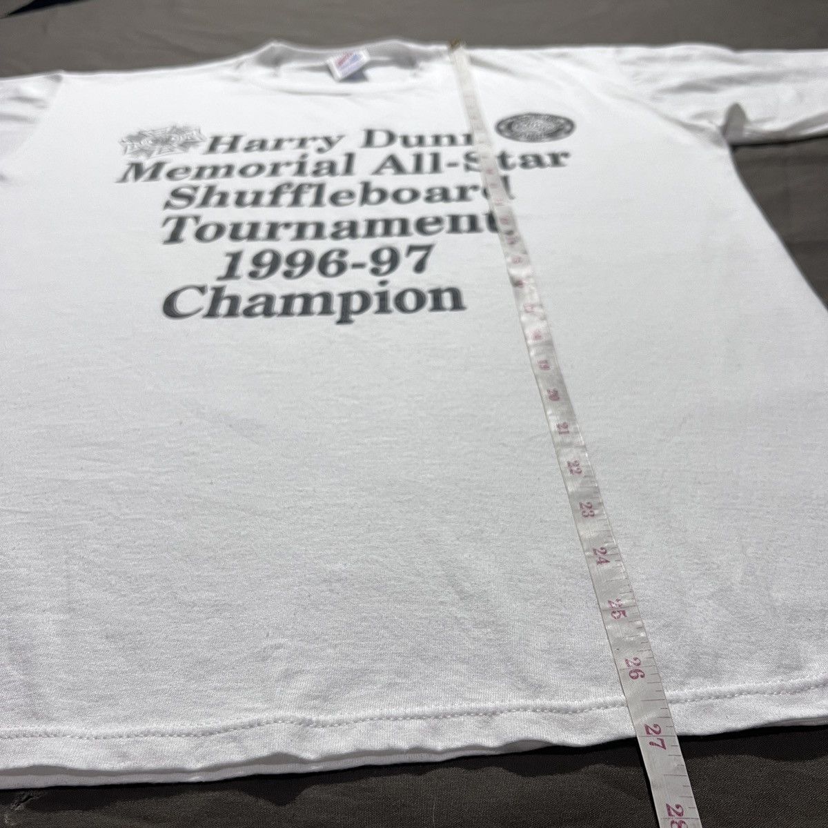 Vintage Vintage 90s Shuffleboard Tournament XL graphic streetwear Size US XL / EU 56 / 4 - 6 Thumbnail