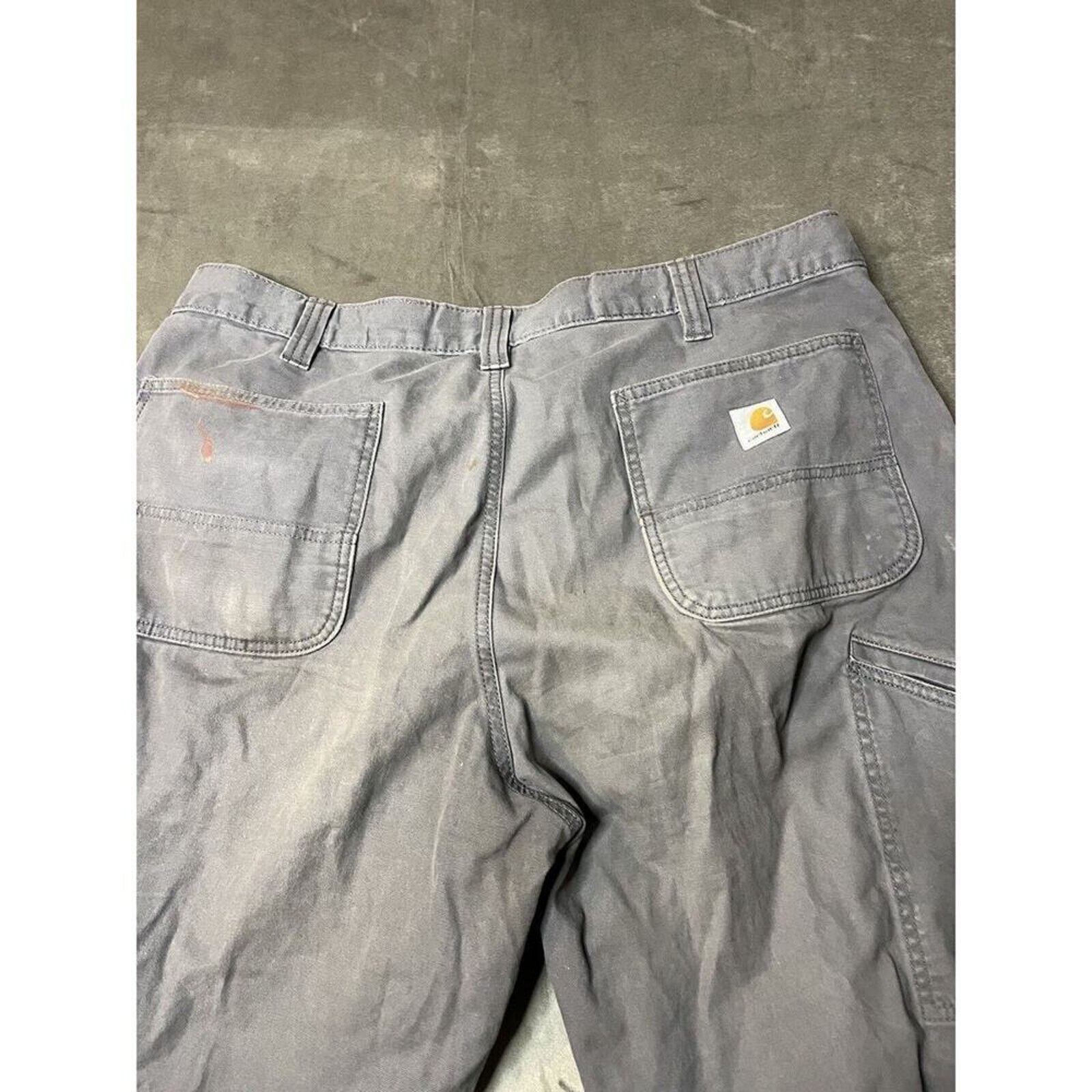 Carhartt Carhartt Force 40 x 30 Gray Relaxed Fit Cargo Pants Distress Size US 40 / EU 56 - 7 Thumbnail
