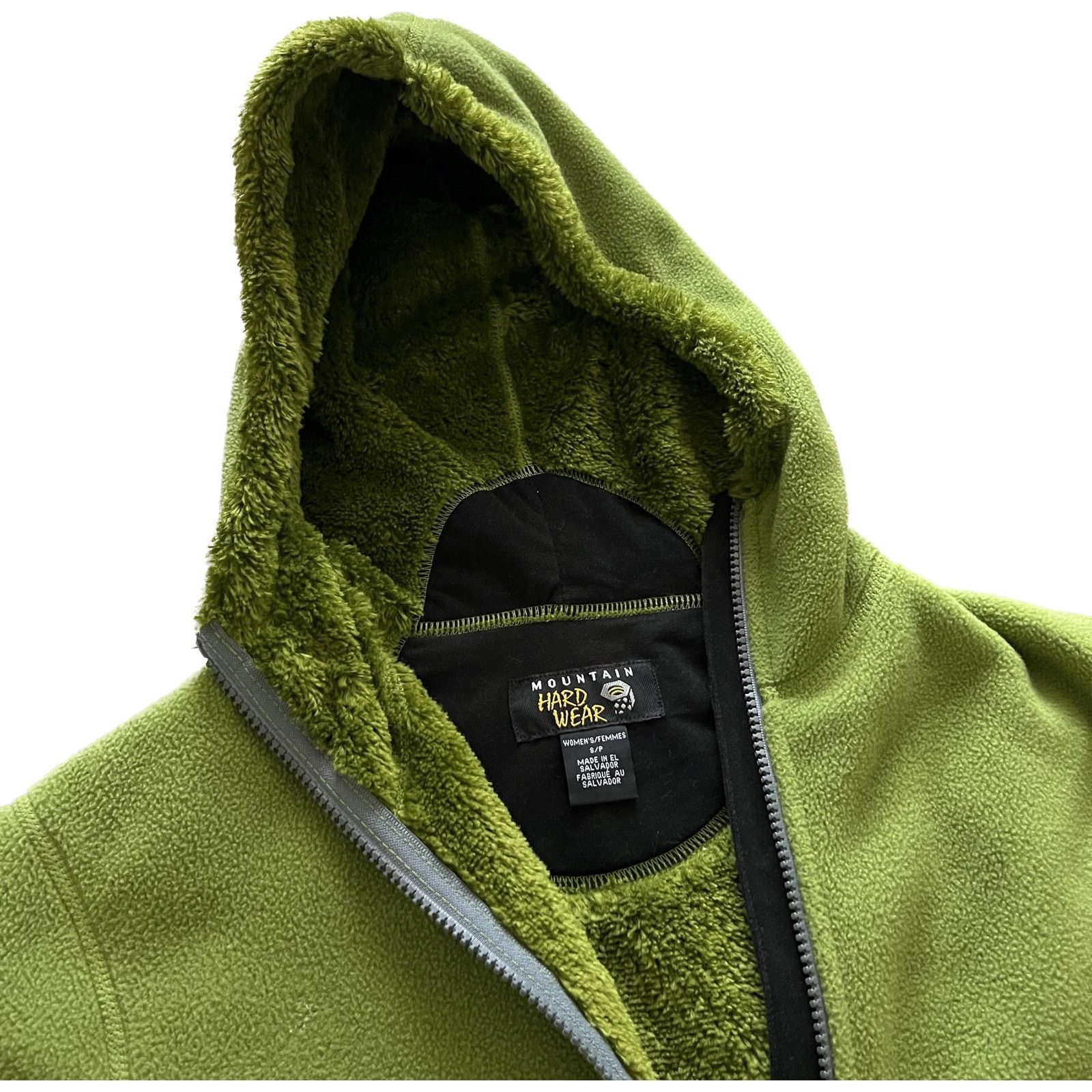 Mountain Hardwear Mountain Hardwear Monkey Fleece Hooded Zip Sweater Jacket Size S / US 4 / IT 40 - 2 Thumbnail