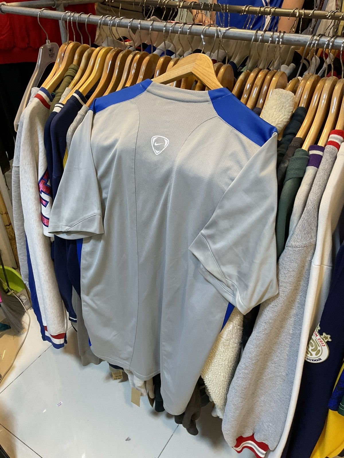 Nike Y2K Nike Total 90 Jersey Size US L / EU 52-54 / 3 - 3 Thumbnail