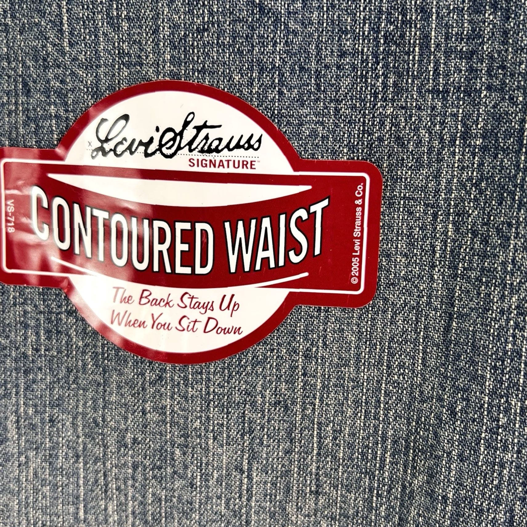 Levi's VINTAGE Levi's Signature Boot Cut Denim Jeans Women's 16M 32 Inseam Blue 41 Waist NWT Jeans Size 38" / US 16 / IT 52 - 6 Thumbnail